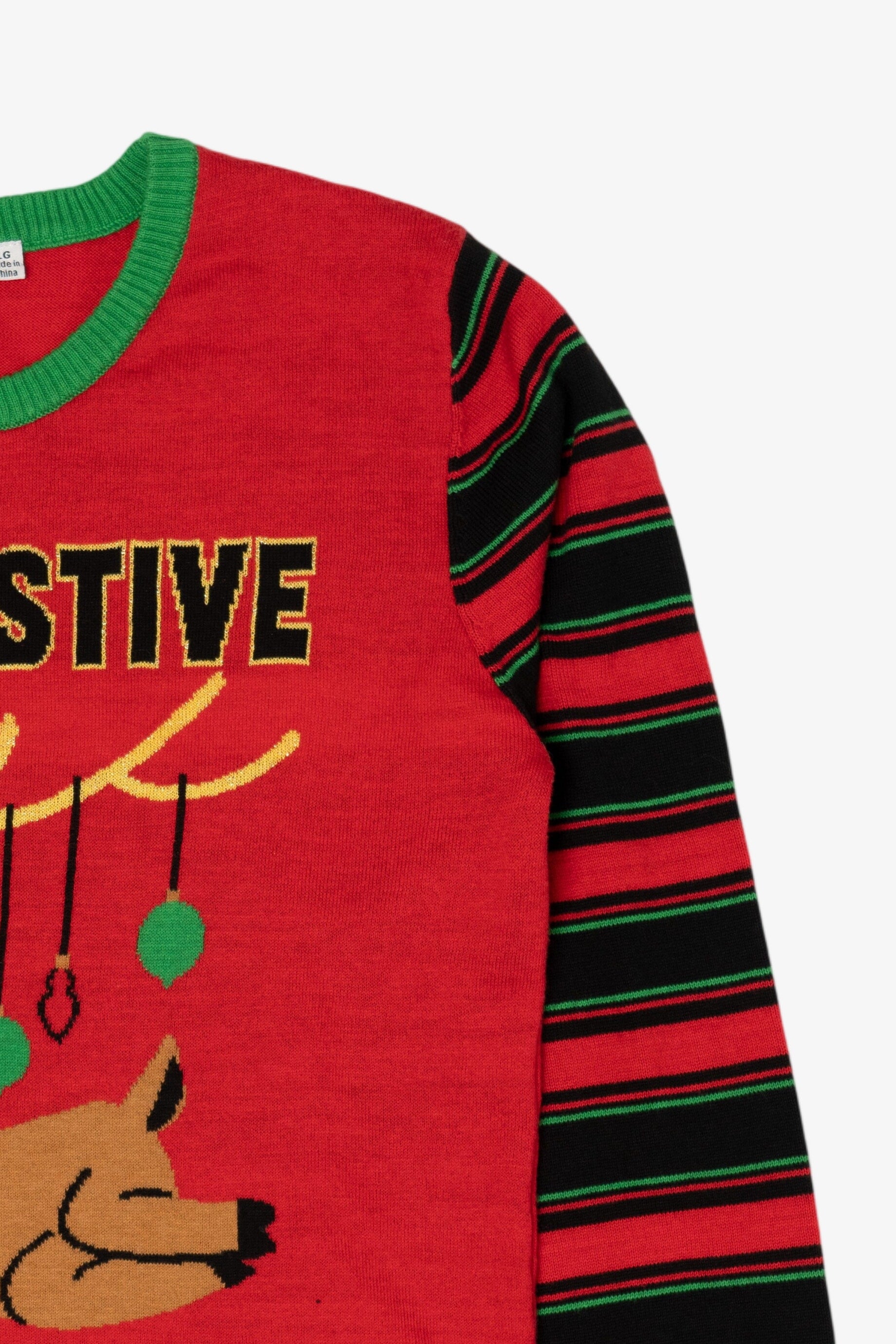 "Felt Festive... Might Delete Later" Ugly Christmas Pullover