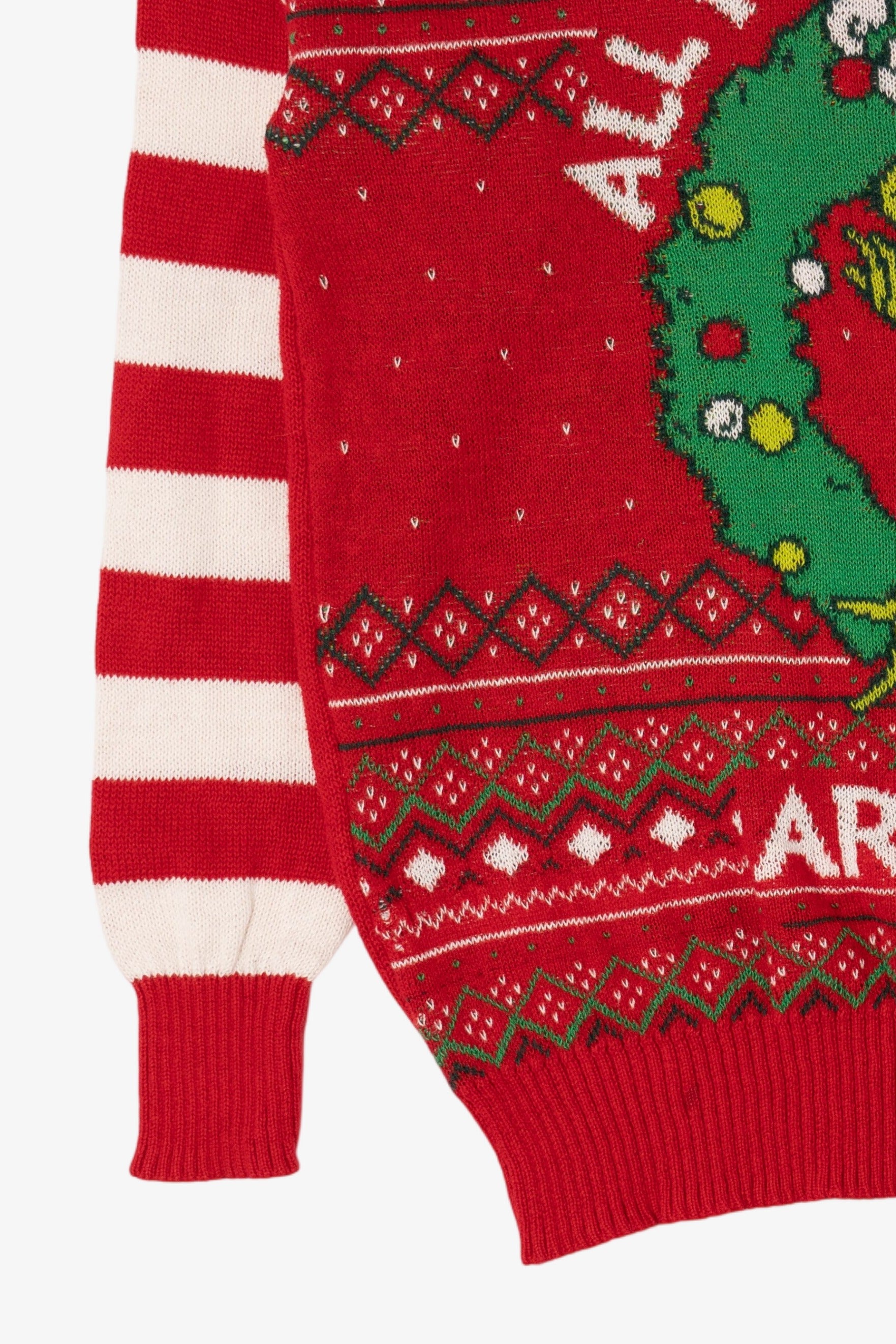 Red "All Your Sweaters Are Ugly" The Grinch Ugly Christmas Pullover (2020s)