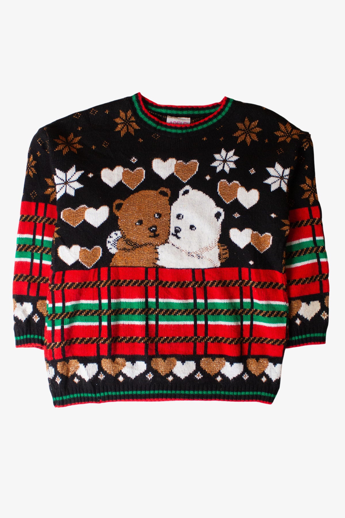 Vintage Lovey Bears Christmas Sweater (1990s)