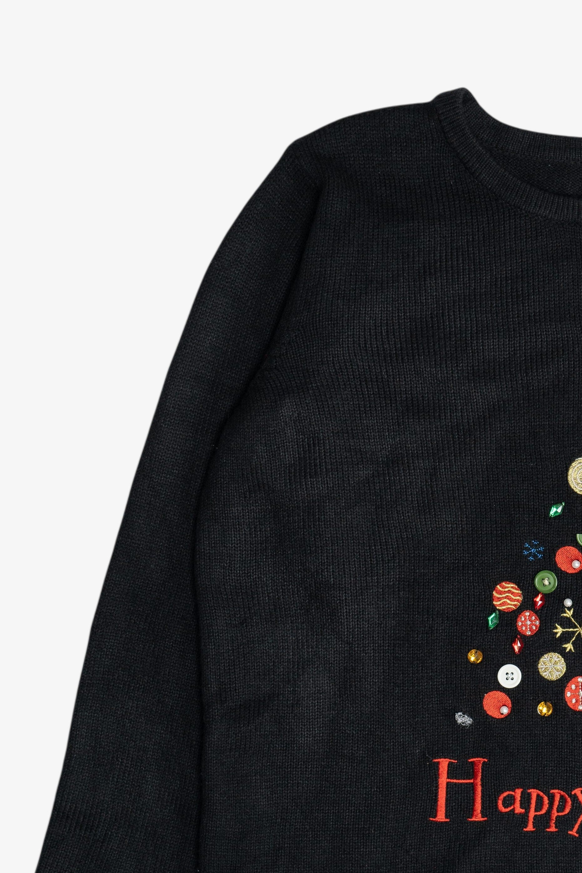 Vintage "Happy Holidays!" Ugly Christmas Sweater (2000s)