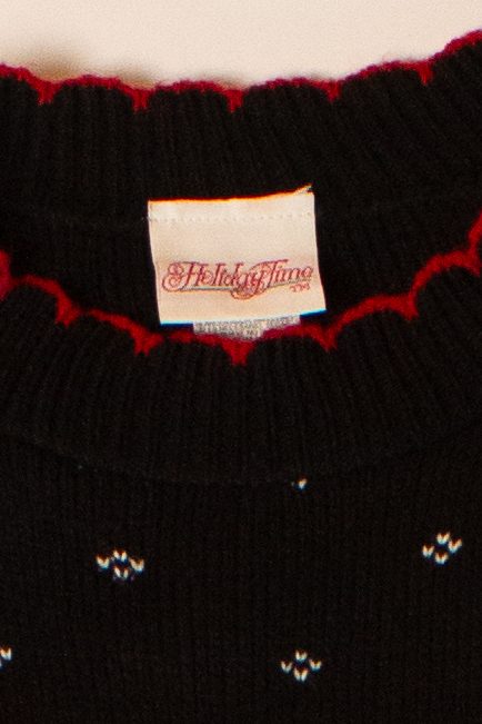Vintage Teddy Bear Christmas Sweater (1990s)