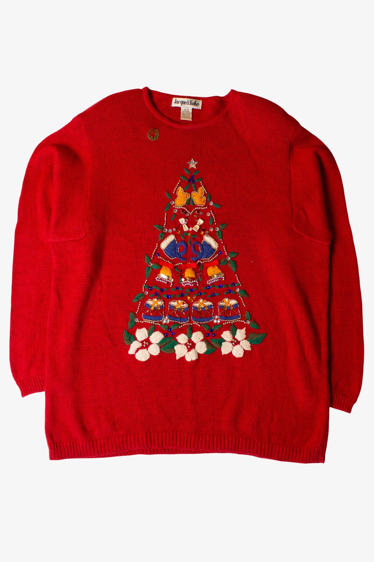 Vintage Jacque & Koko Christmas Sweater (1990s)