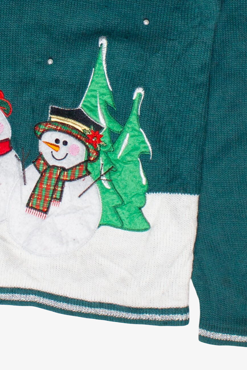 Snowman Friends Ugly Christmas Sweater (2020s)