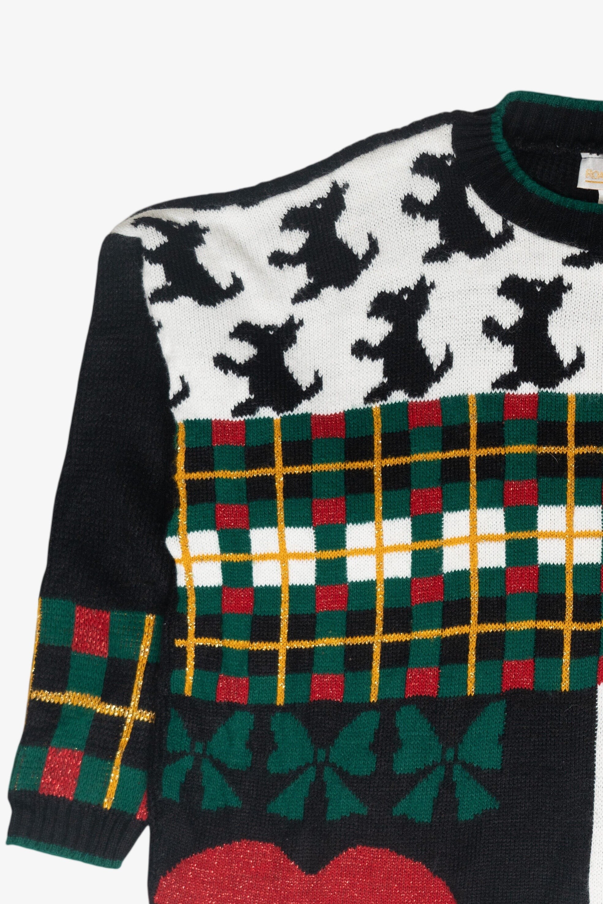 Dogs Ugly Christmas Pullover (1980s)