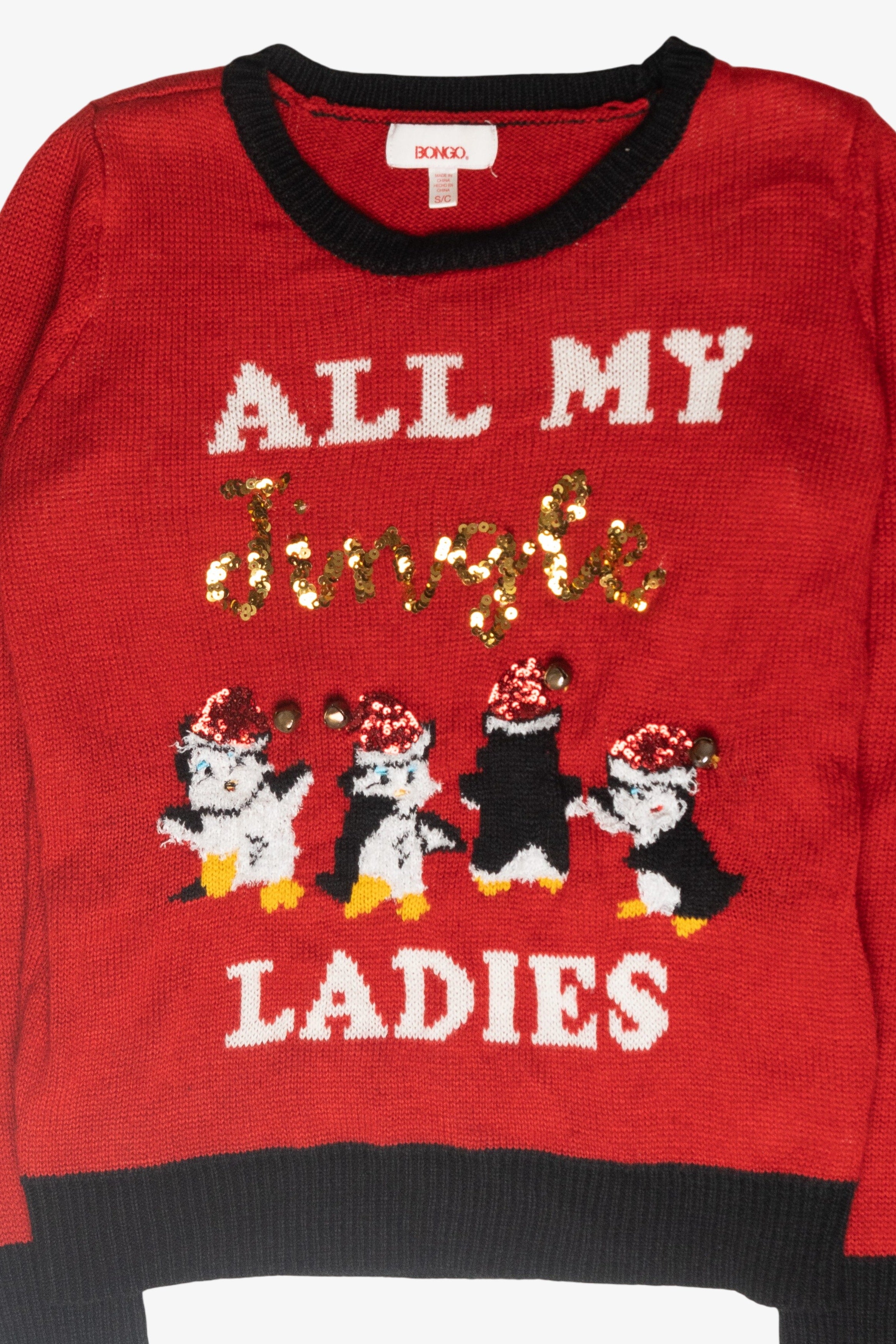 All The Jingle Ladies Penguins Ugly Christmas Sweater (2010s)