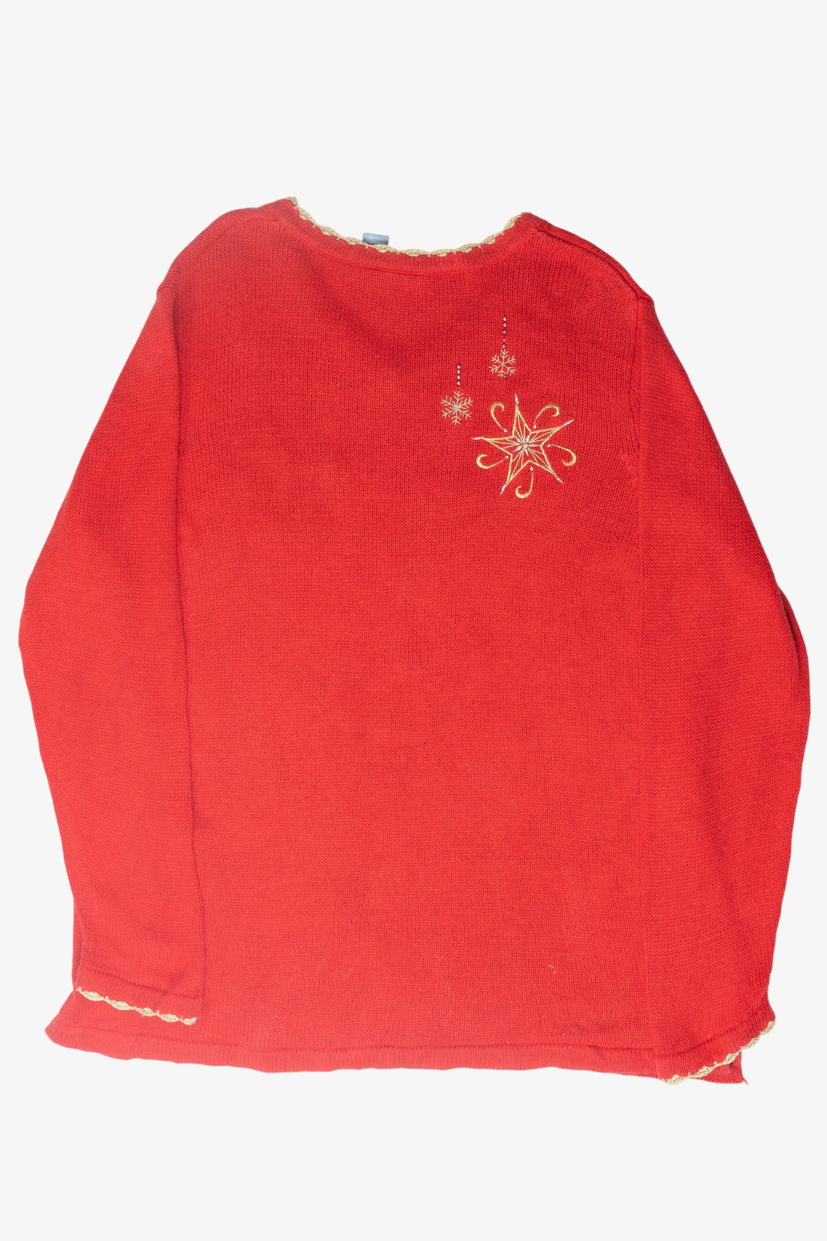 Snowflakes Ugly Christmas Sweater (2000s)