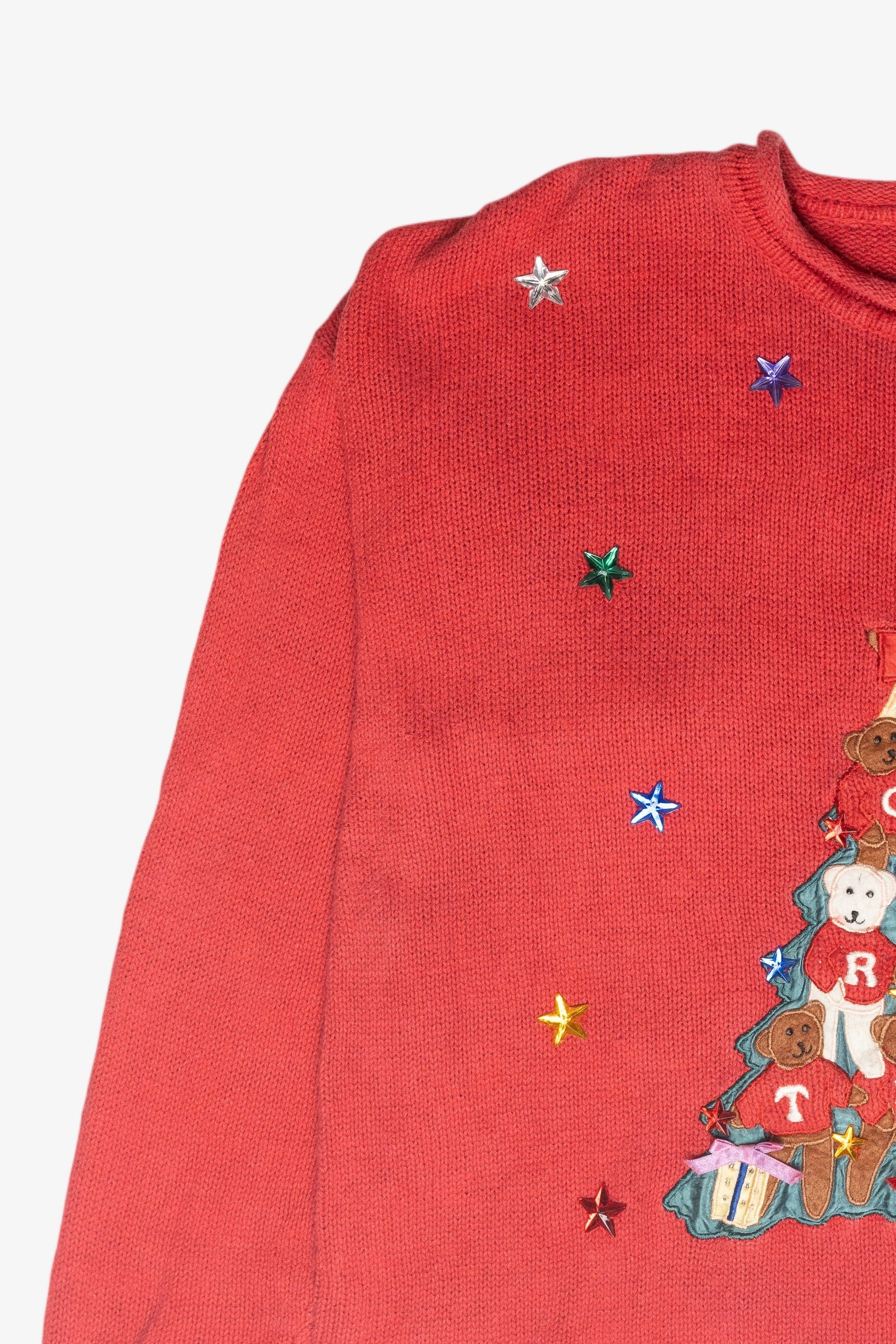 Bears Merry Christmas Ugly Vintage Pullover (1990s)