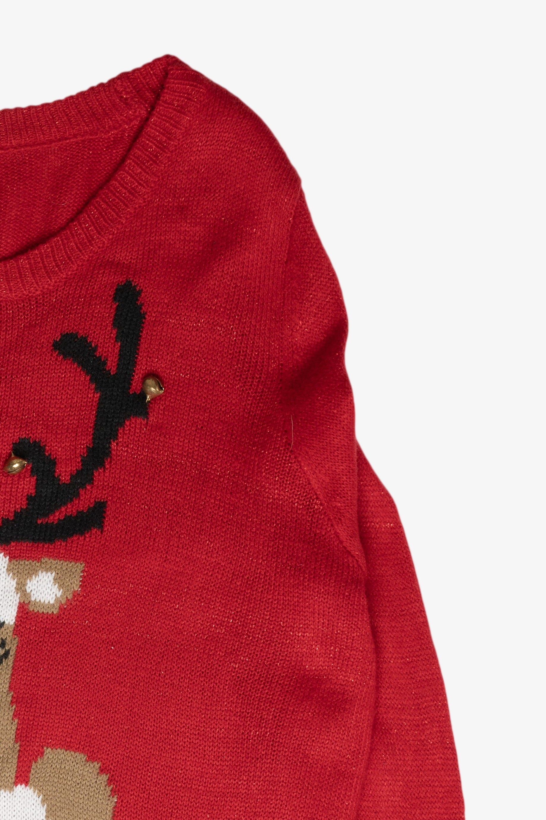 Lady Reindeer Ugly Christmas Pullover (2010s)