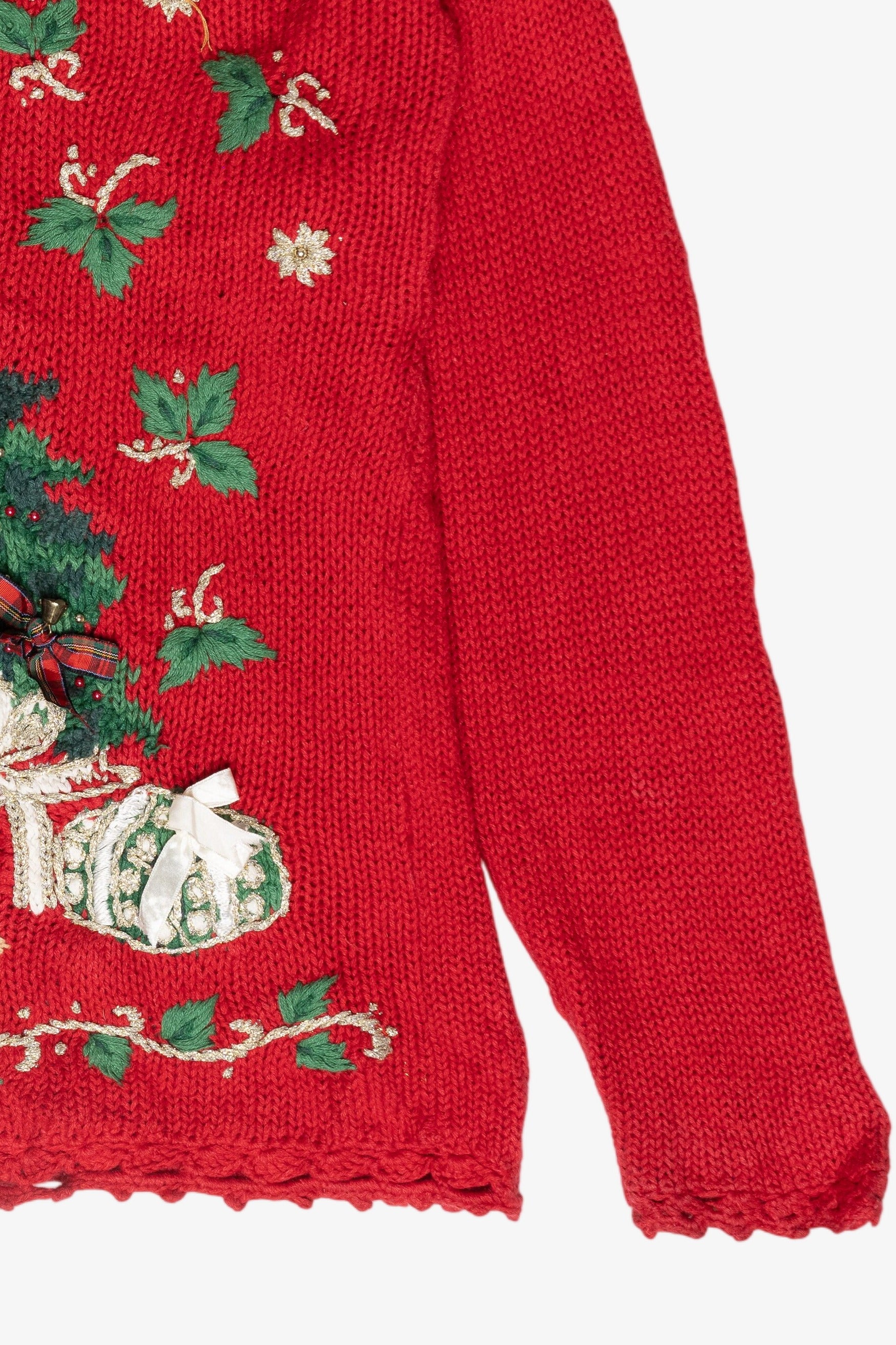 Christmas Tree Ugly Vintage Pullover (1990s)