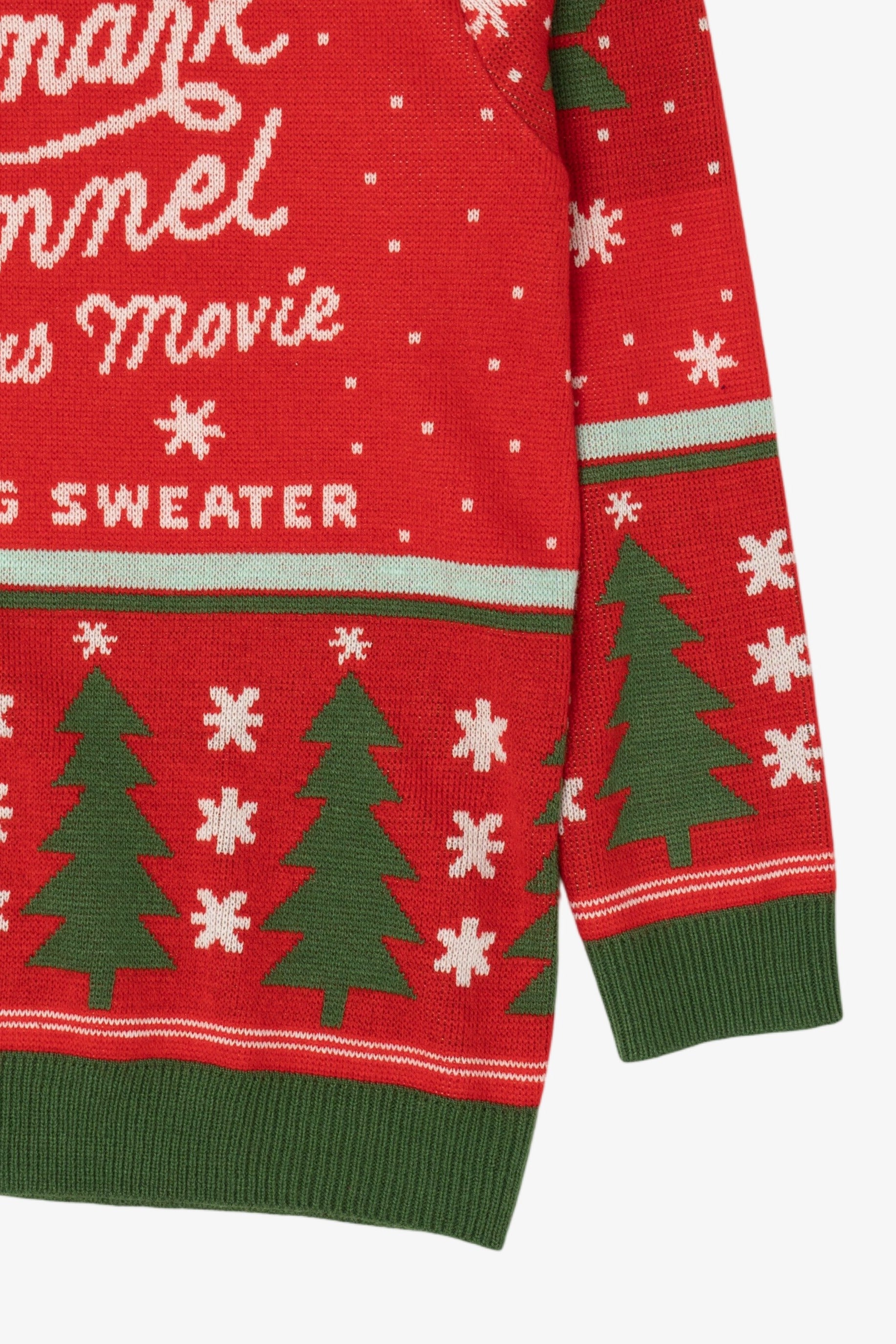 "This Is My Hallmark Channel Christmas Movie Watching Shirt"b Ugly Christmas Pullover (2010s)
