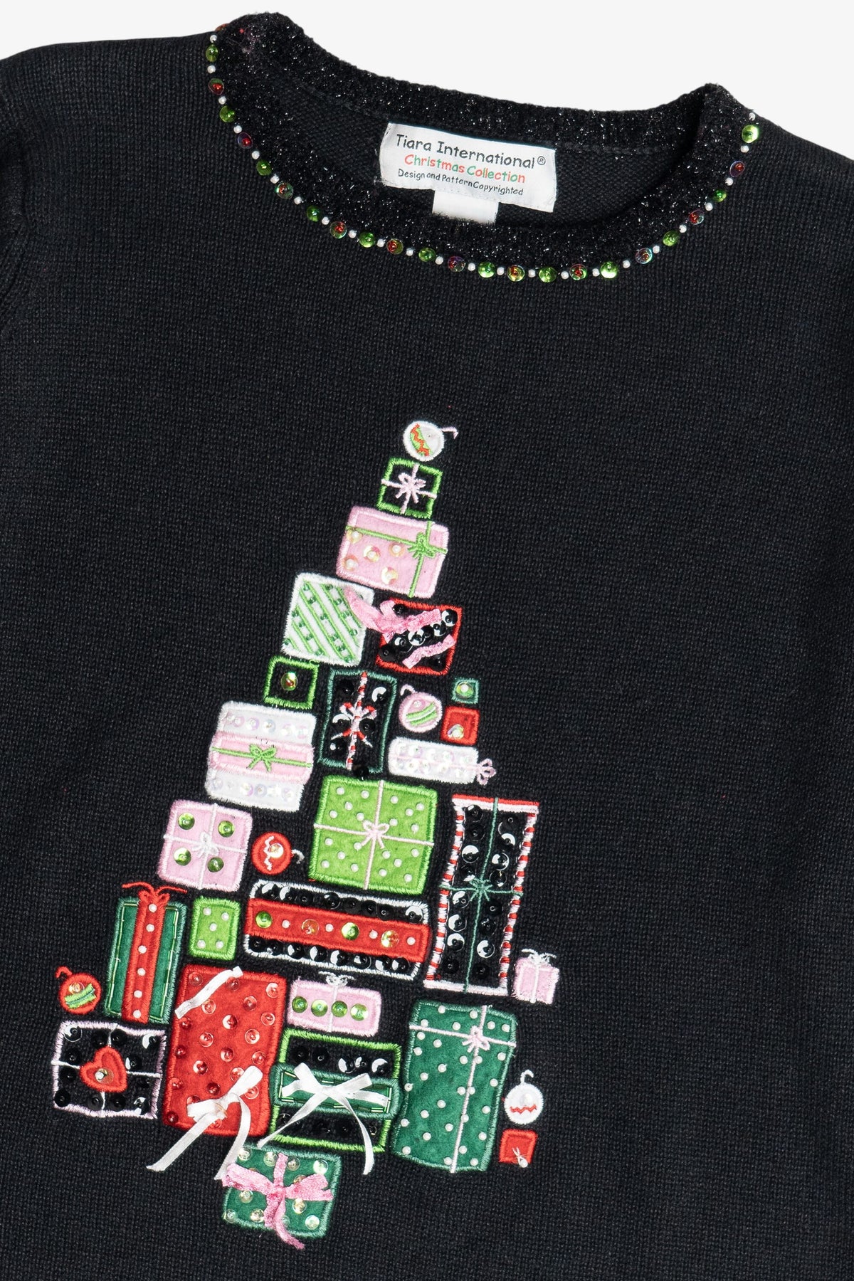 Vintage Tiara International Ugly Christmas Sweater (2000s)