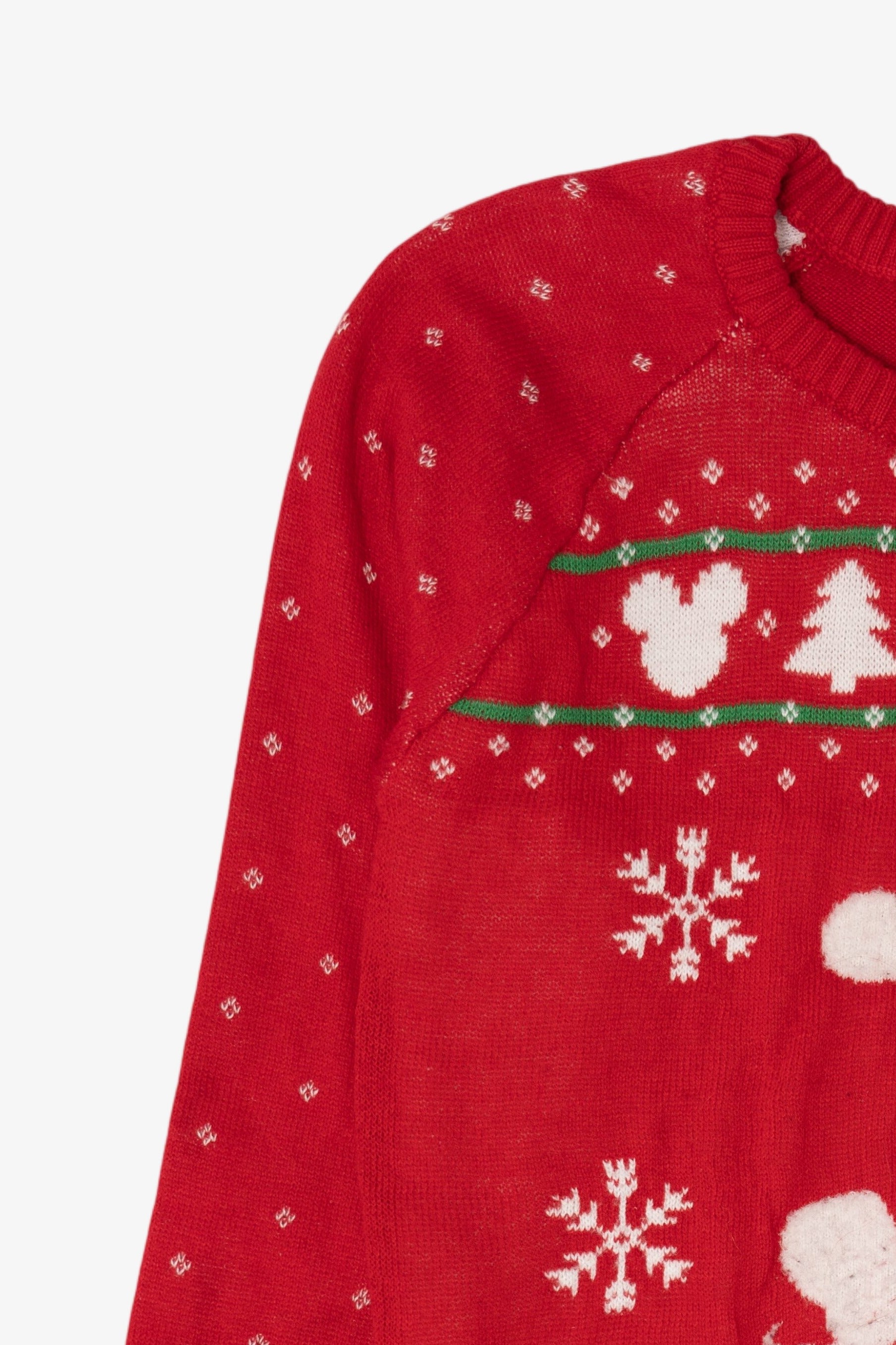 Red Disney Mickey Mouse Ugly Christmas Pullover (2010s)