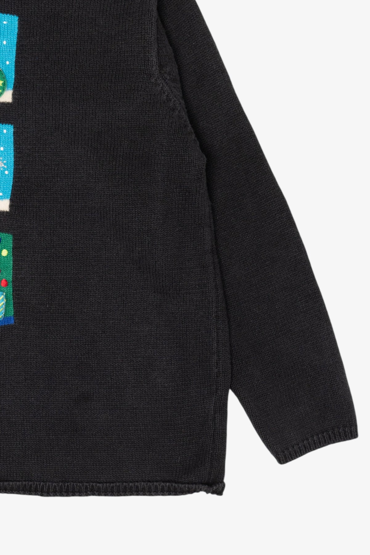 Vintage Black Marisa Christina Santa Ugly Christmas Pullover (2000s)