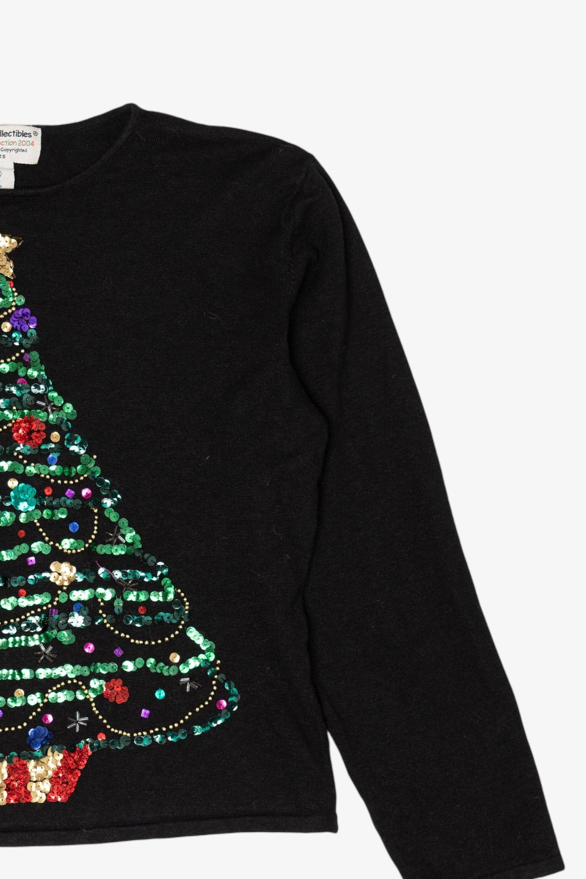 Vintage Black Heirloom Collectibles Tree Ugly Christmas Pullover (2000s)