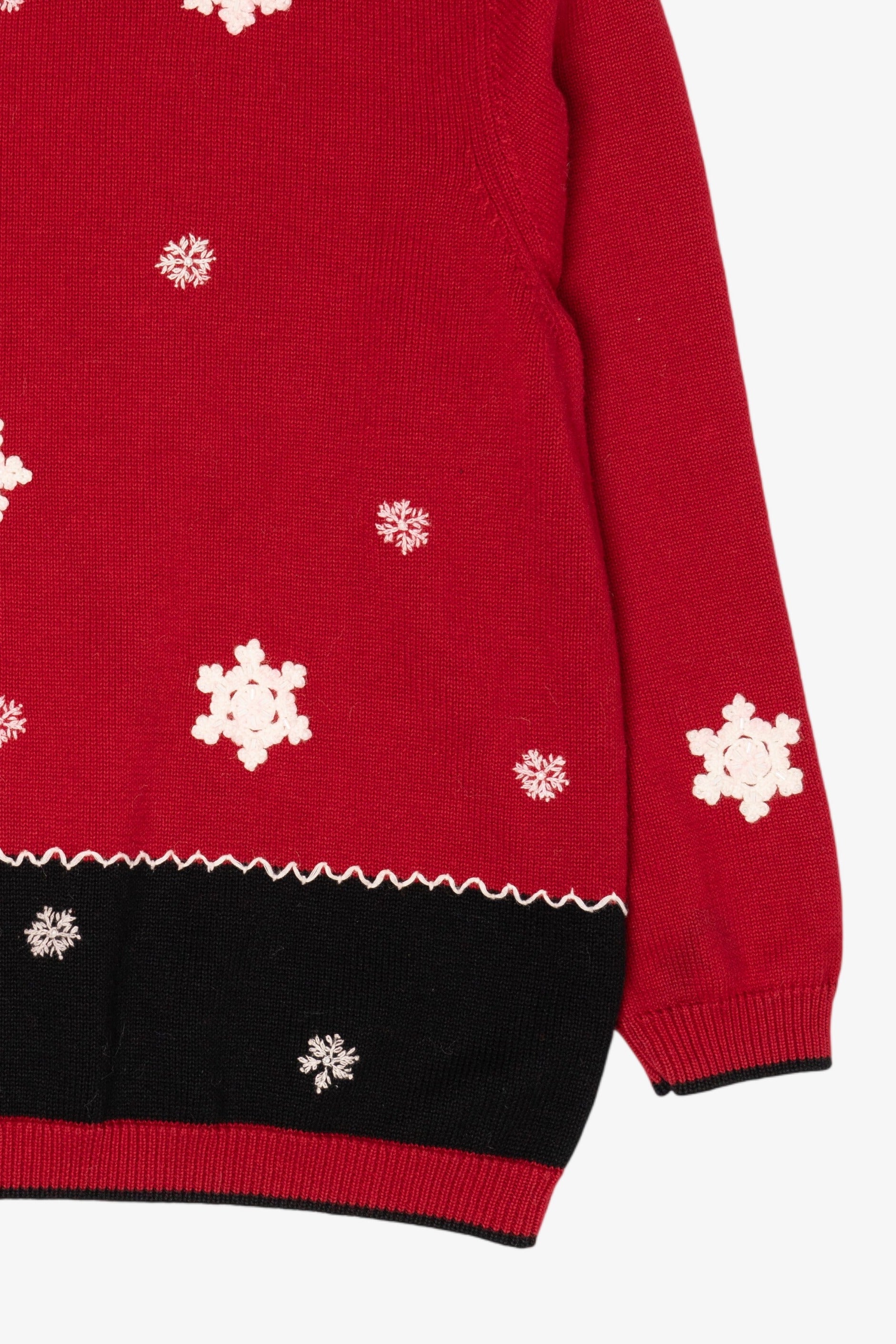 Vintage Red Alfred Dunner Penguin Ugly Christmas Pullover (2000s)