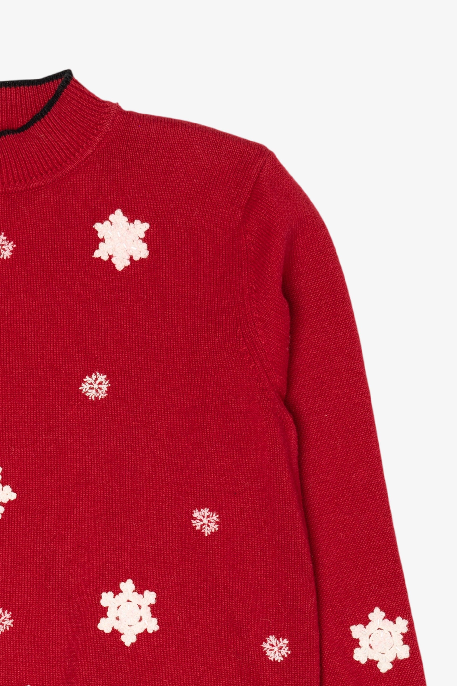 Vintage Red Alfred Dunner Penguin Ugly Christmas Pullover (2000s)