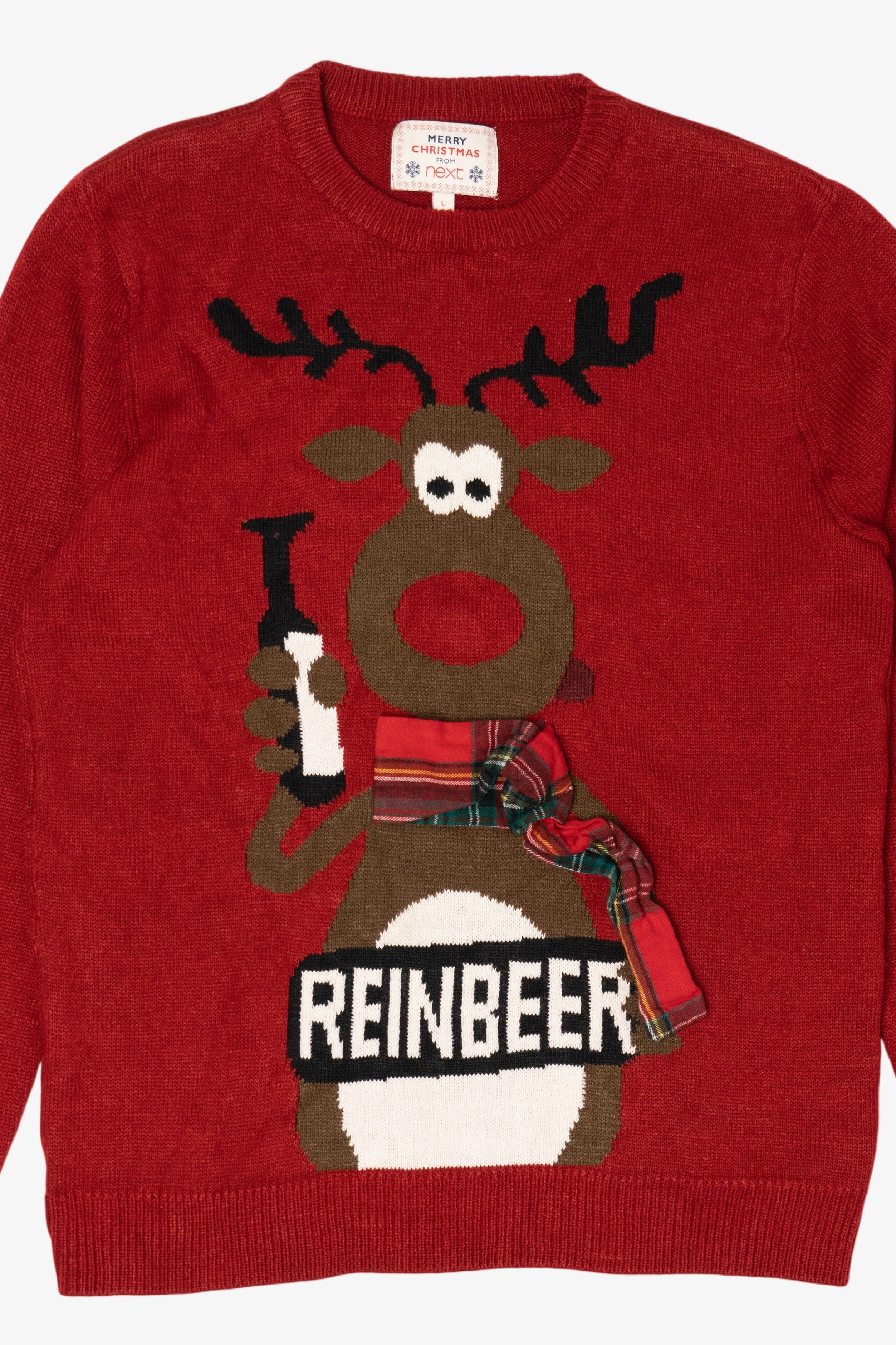 "Reinbeer" Reindeer Ugly Christmas Pullover (2020s)