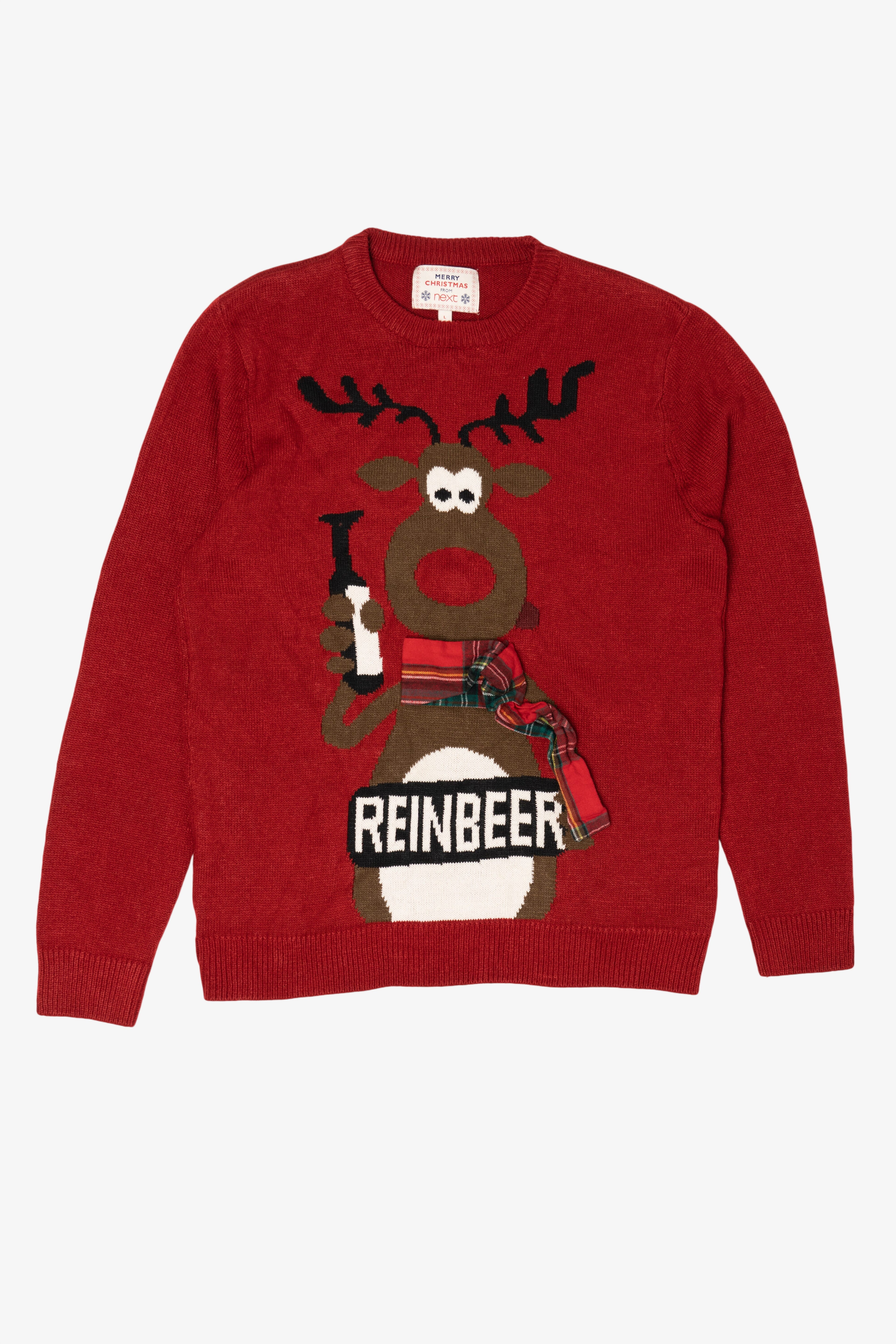 "Reinbeer" Reindeer Ugly Christmas Pullover (2020s)