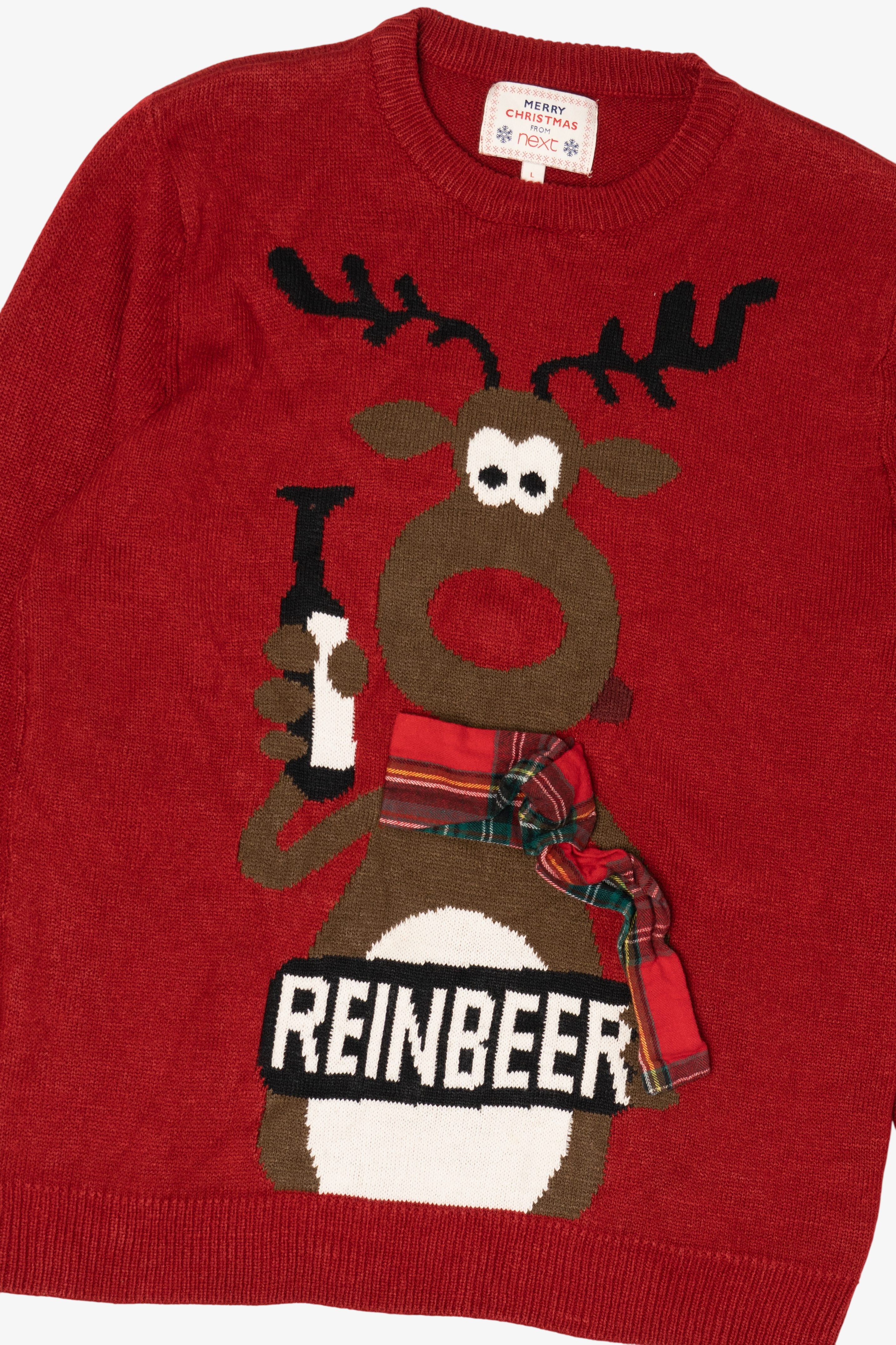 "Reinbeer" Reindeer Ugly Christmas Pullover (2020s)