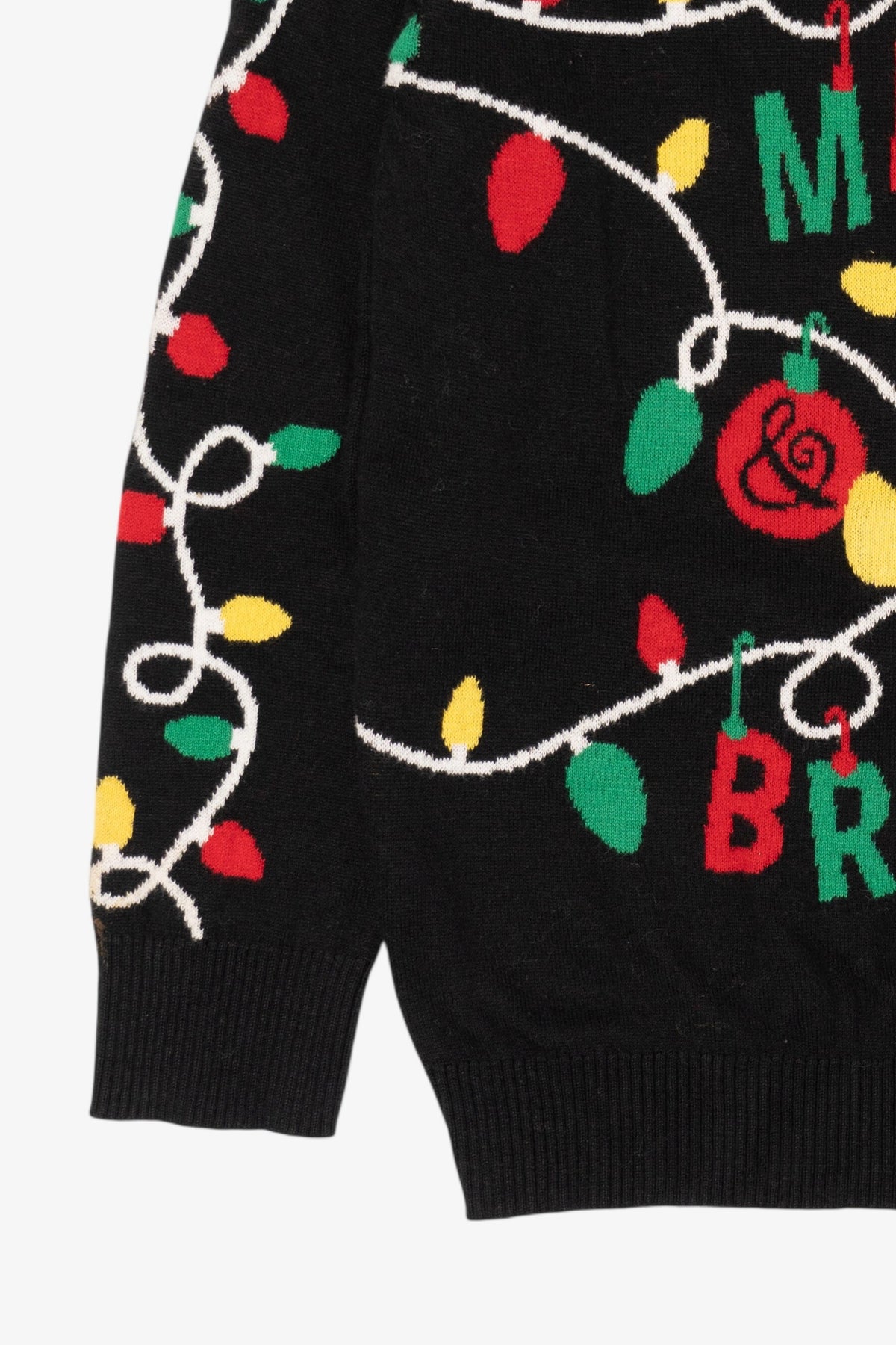 Kids "Merry And Bright" Ugly Christmas Pullover (2010s)