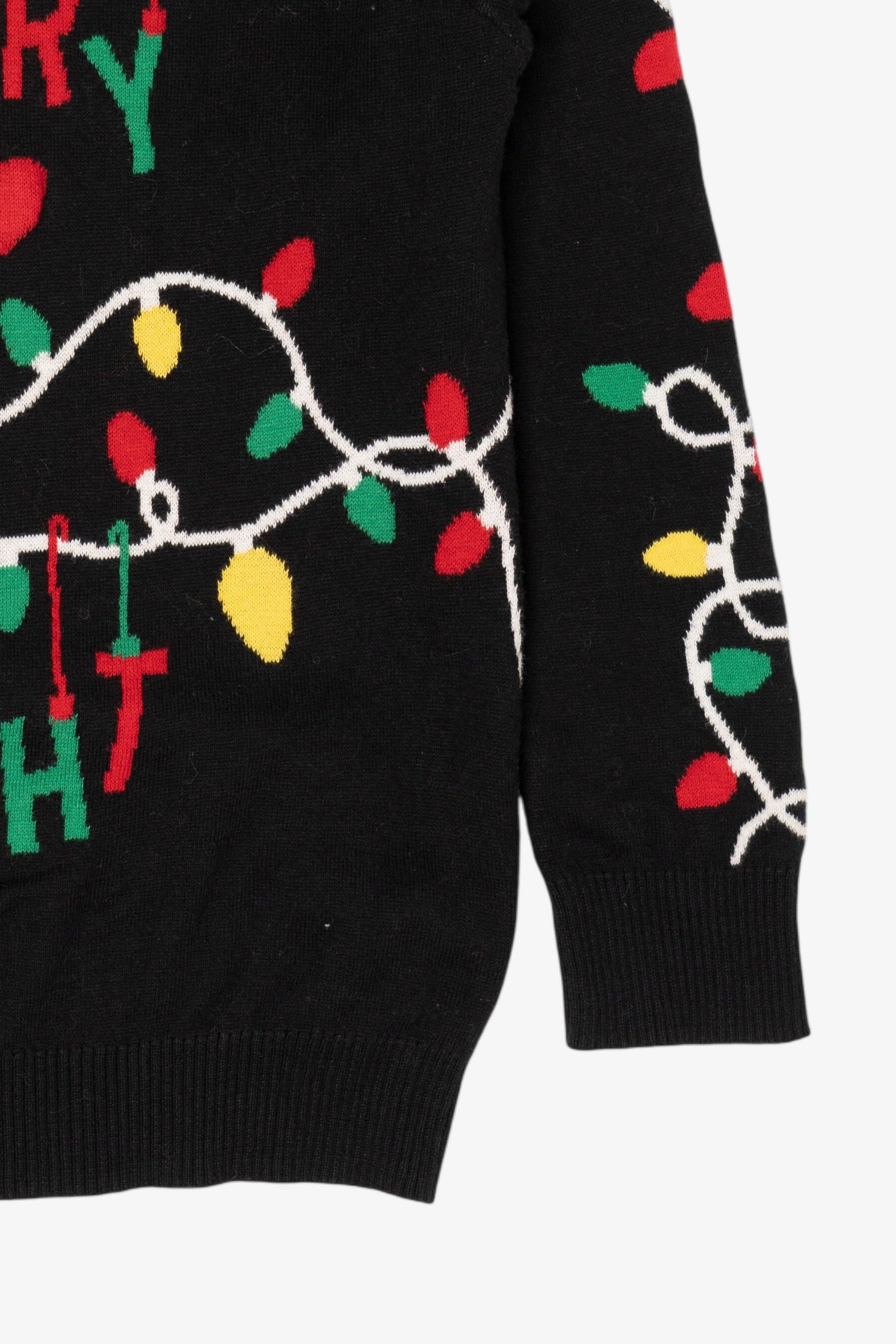 Kids "Merry And Bright" Ugly Christmas Pullover (2010s)