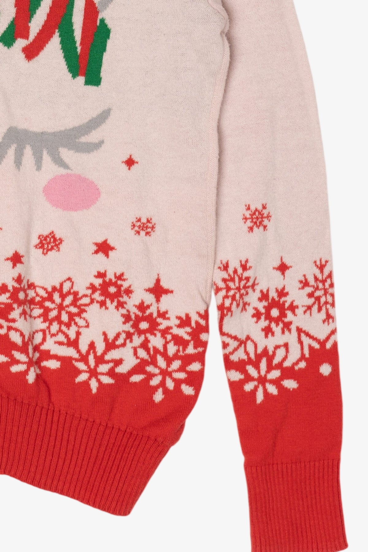 Kids Unicorn Hooded Ugly Christmas Pullover (2010s)