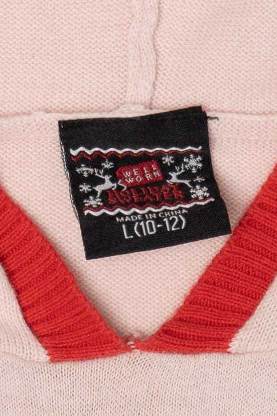 Kids Unicorn Hooded Ugly Christmas Pullover (2010s)