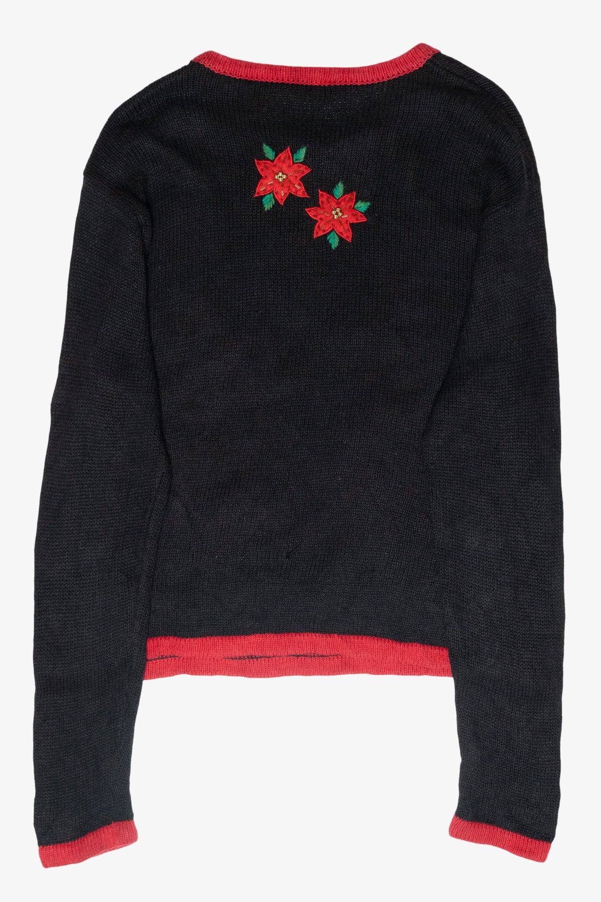 "Peace on Earth" Icons Vintage Ugly Christmas Sweater (1990s)