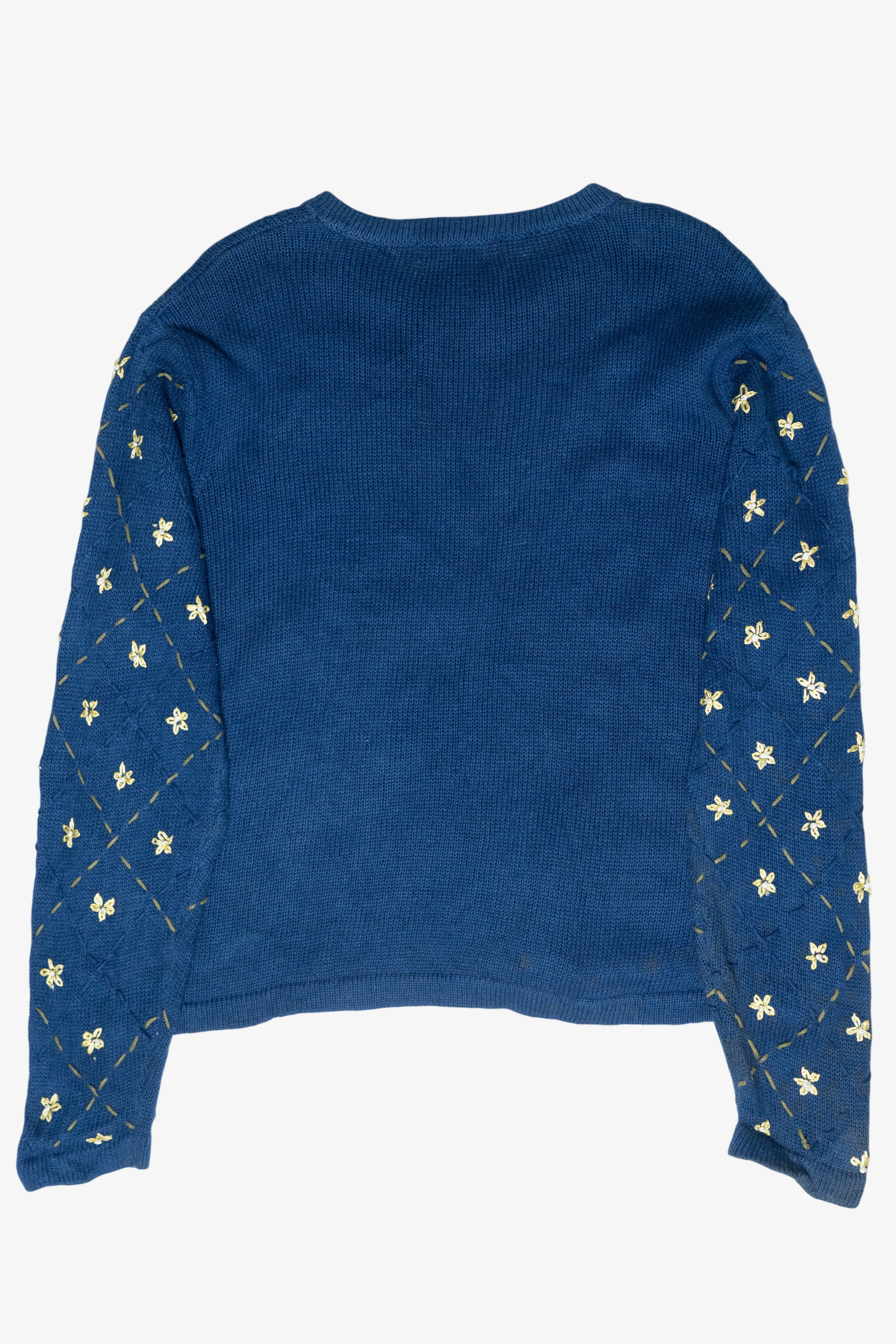 Cozy Window Vintage Ugly Christmas Sweater (2000s)