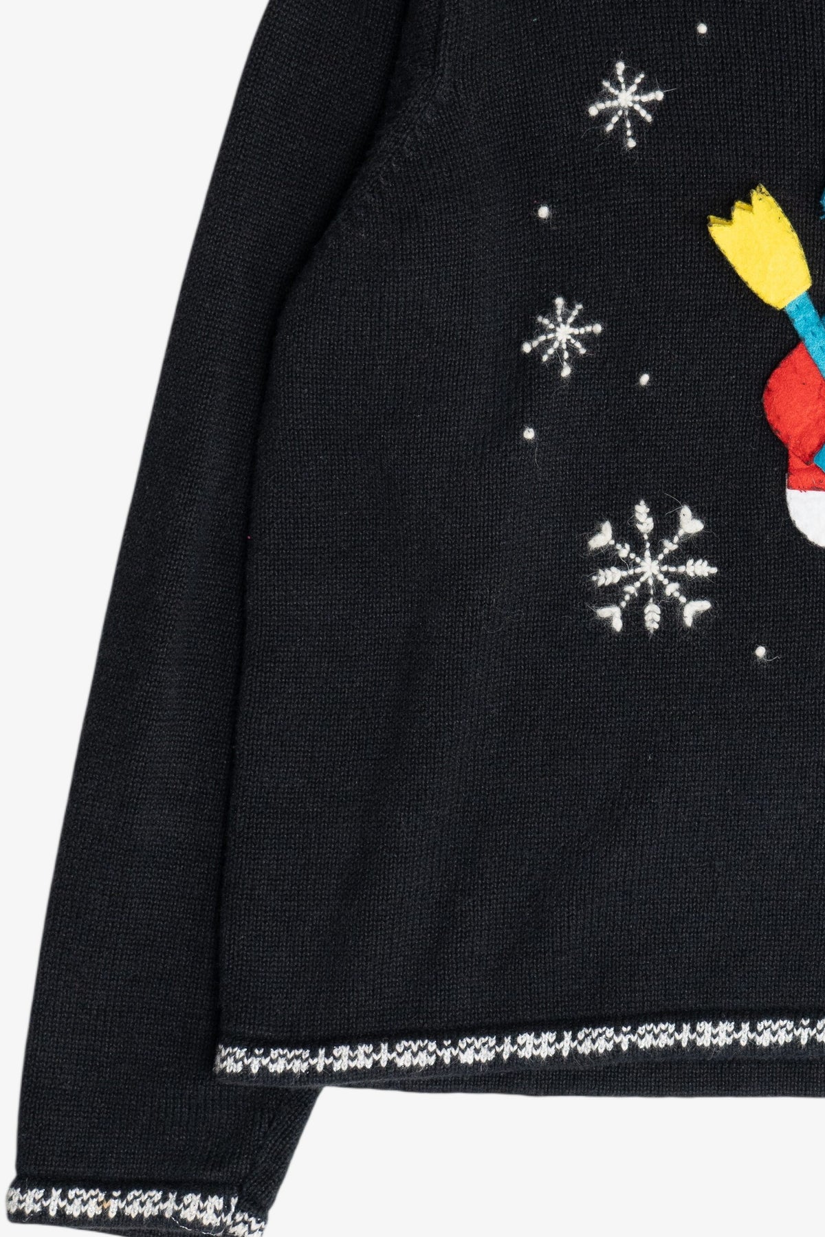Vintage Snowman Ugly Christmas Sweater (1990s)