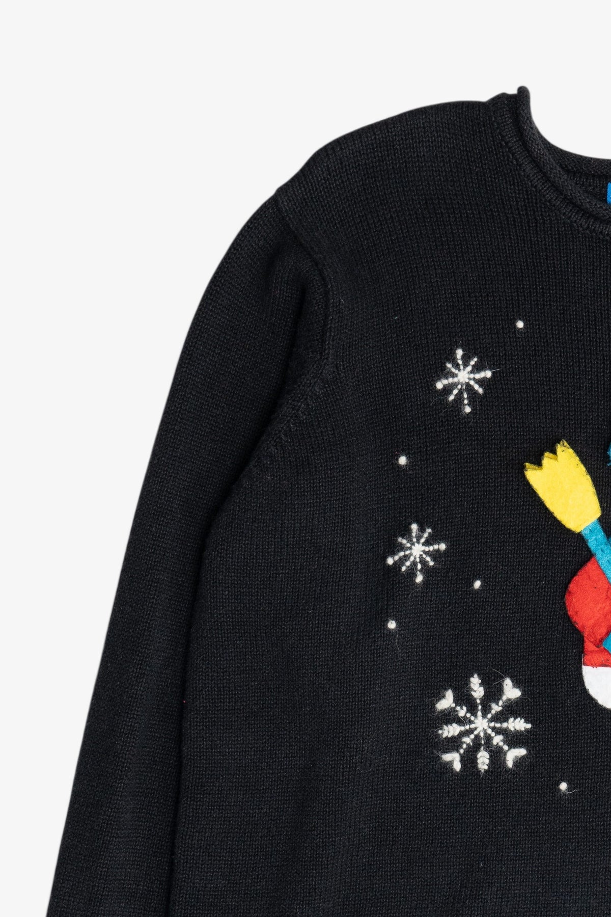 Vintage Snowman Ugly Christmas Sweater (1990s)