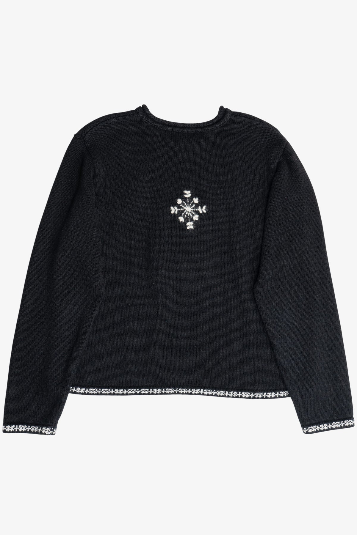 Vintage Snowman Ugly Christmas Sweater (1990s)