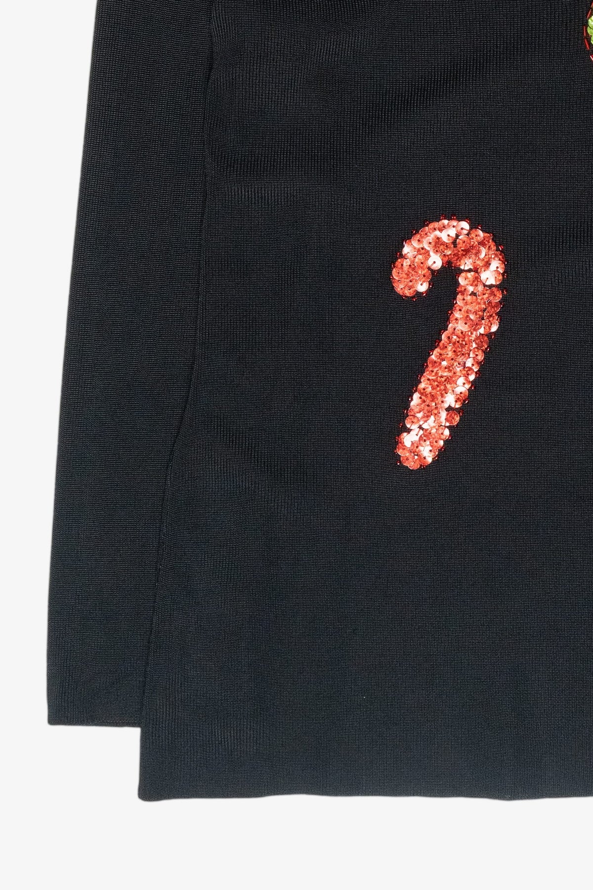 Candy Canes Vintage Ugly Christmas Pullover (2000s)