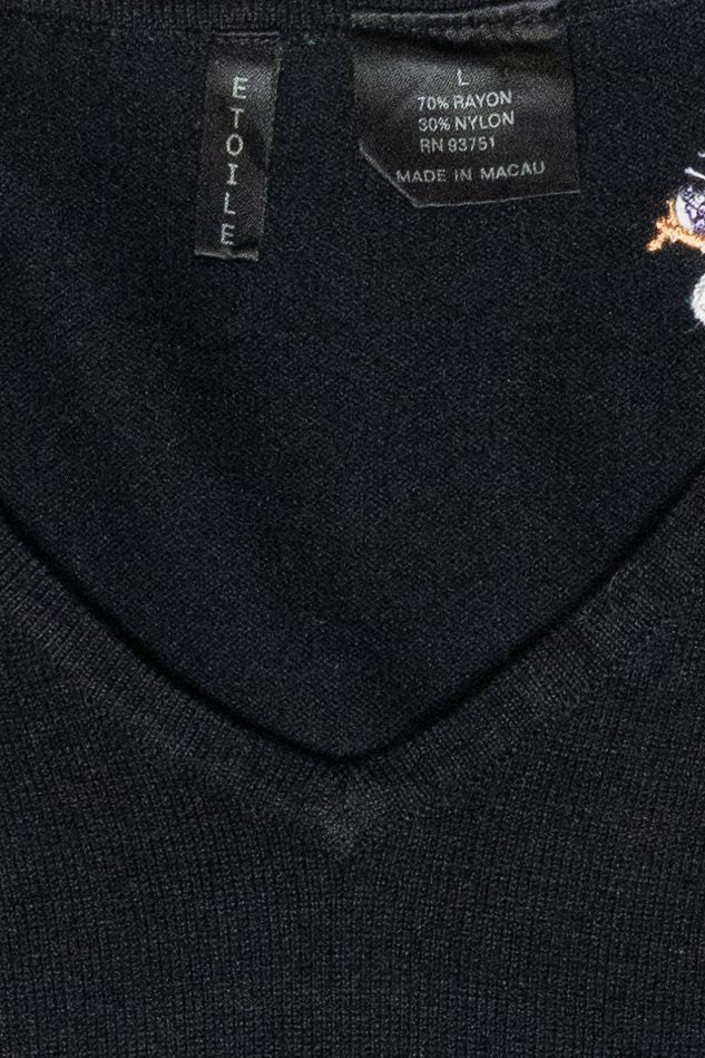 Mini Snowmen Vintage Ugly Christmas Pullover (2000s)