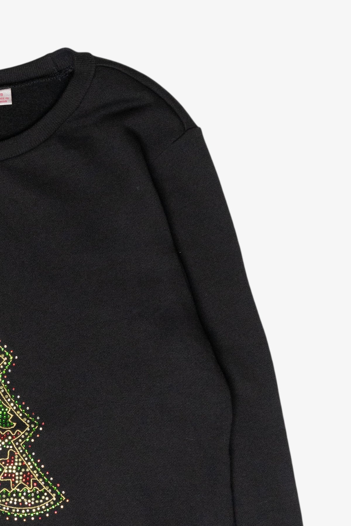 Sparkle Tree Recycled Ugly Christmas Sweater (2010s)