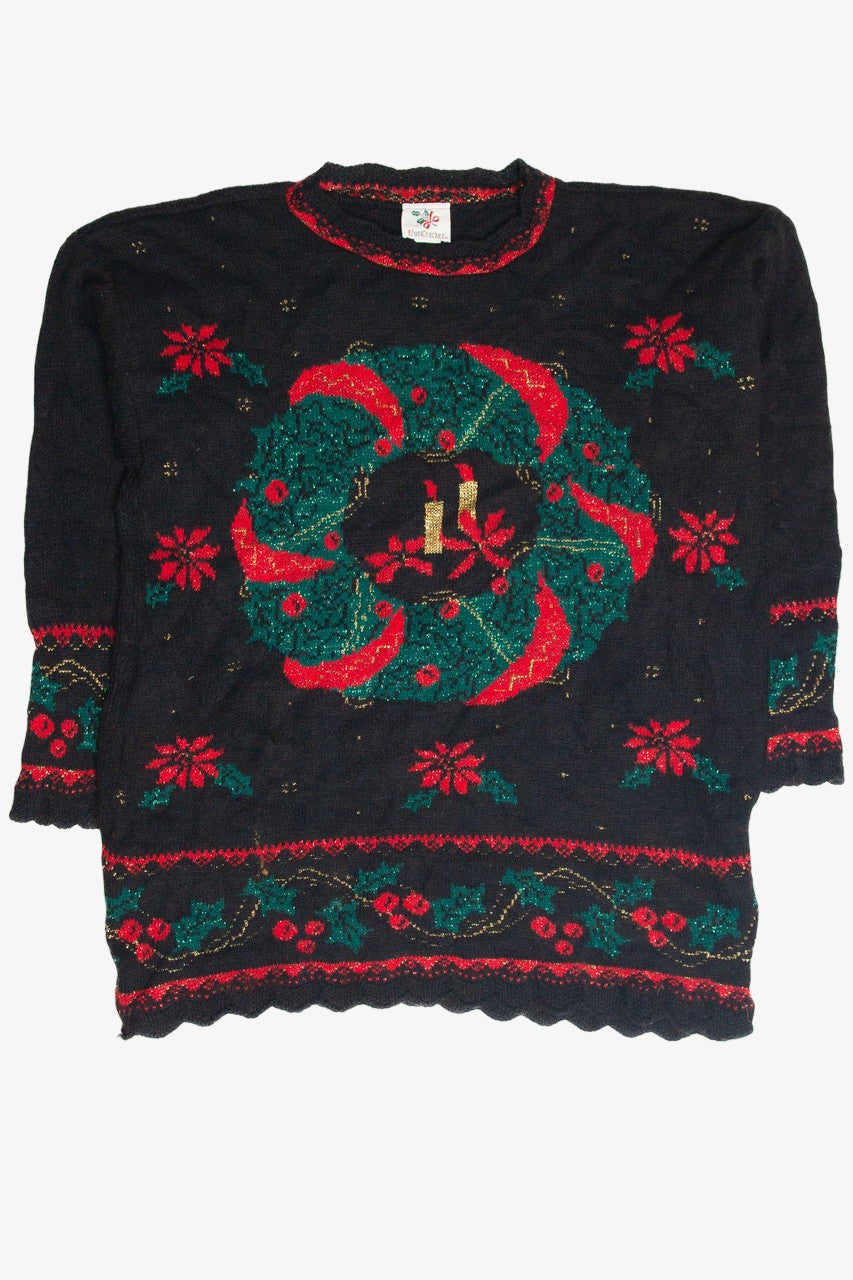 Vintage Black Ugly Christmas Pullover 63449