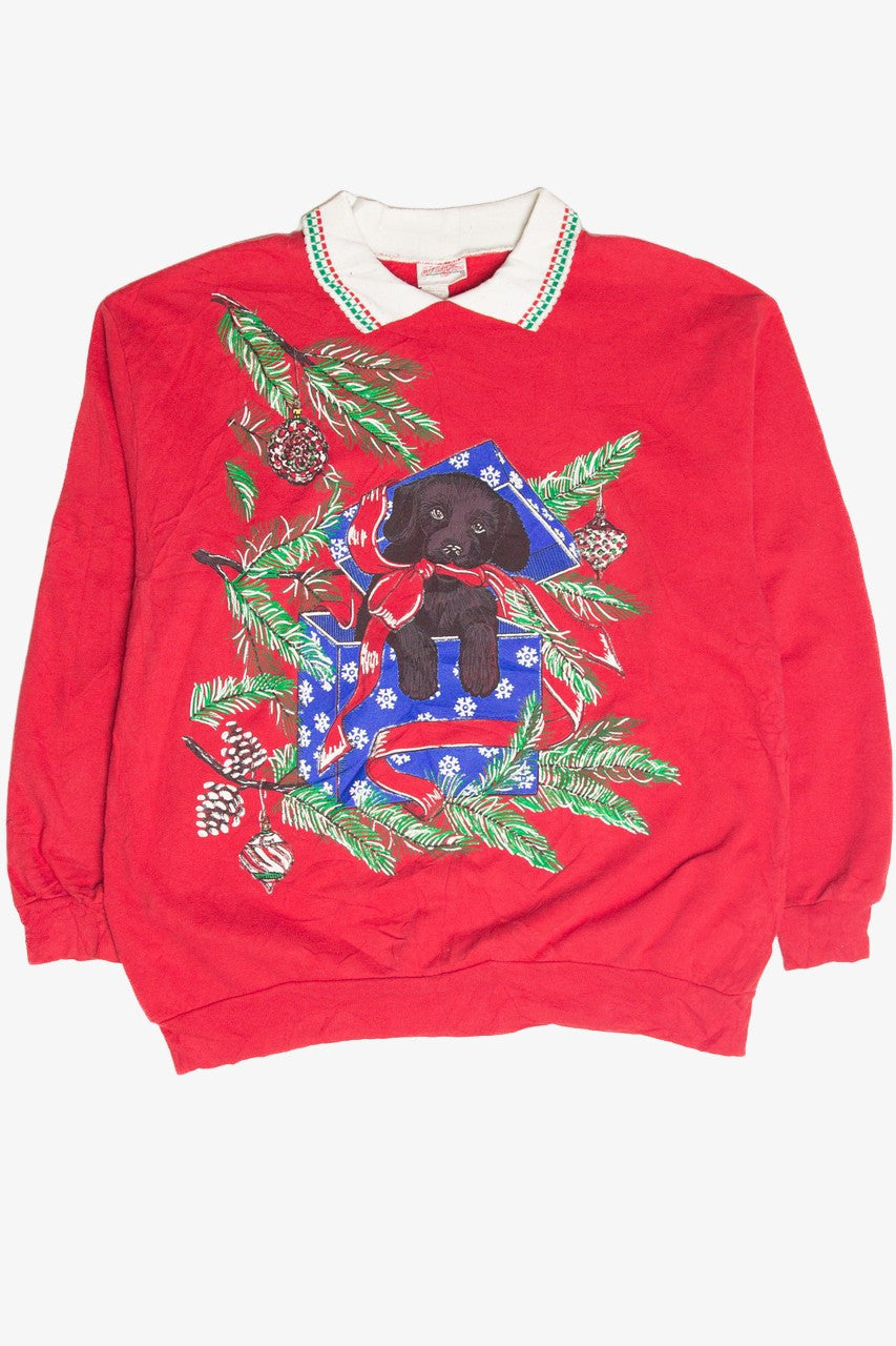 Vintage Red Holiday Sweatshirt 63150