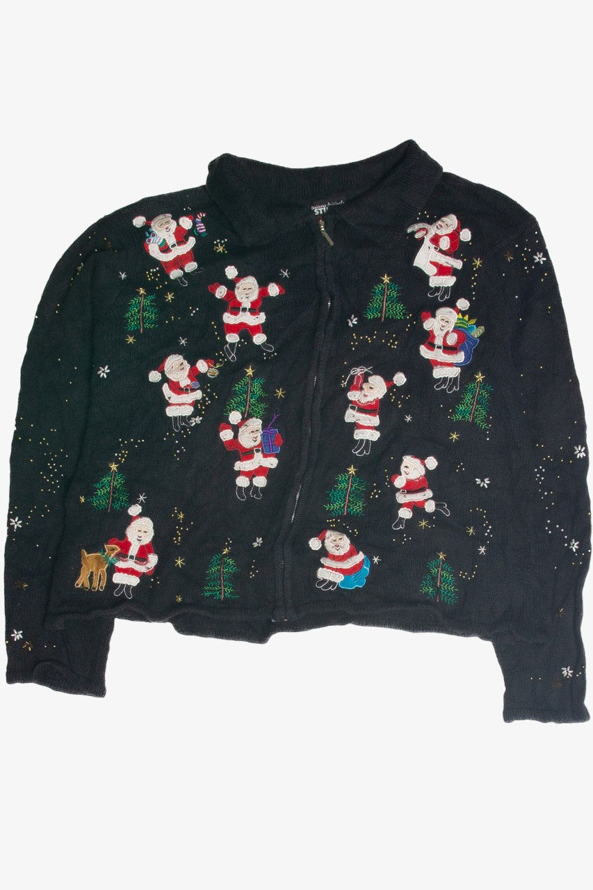 Vintage Black Ugly Christmas Cardigan 59832
