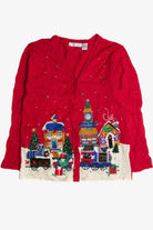 Vintage Red Ugly Christmas Cardigan 59646
