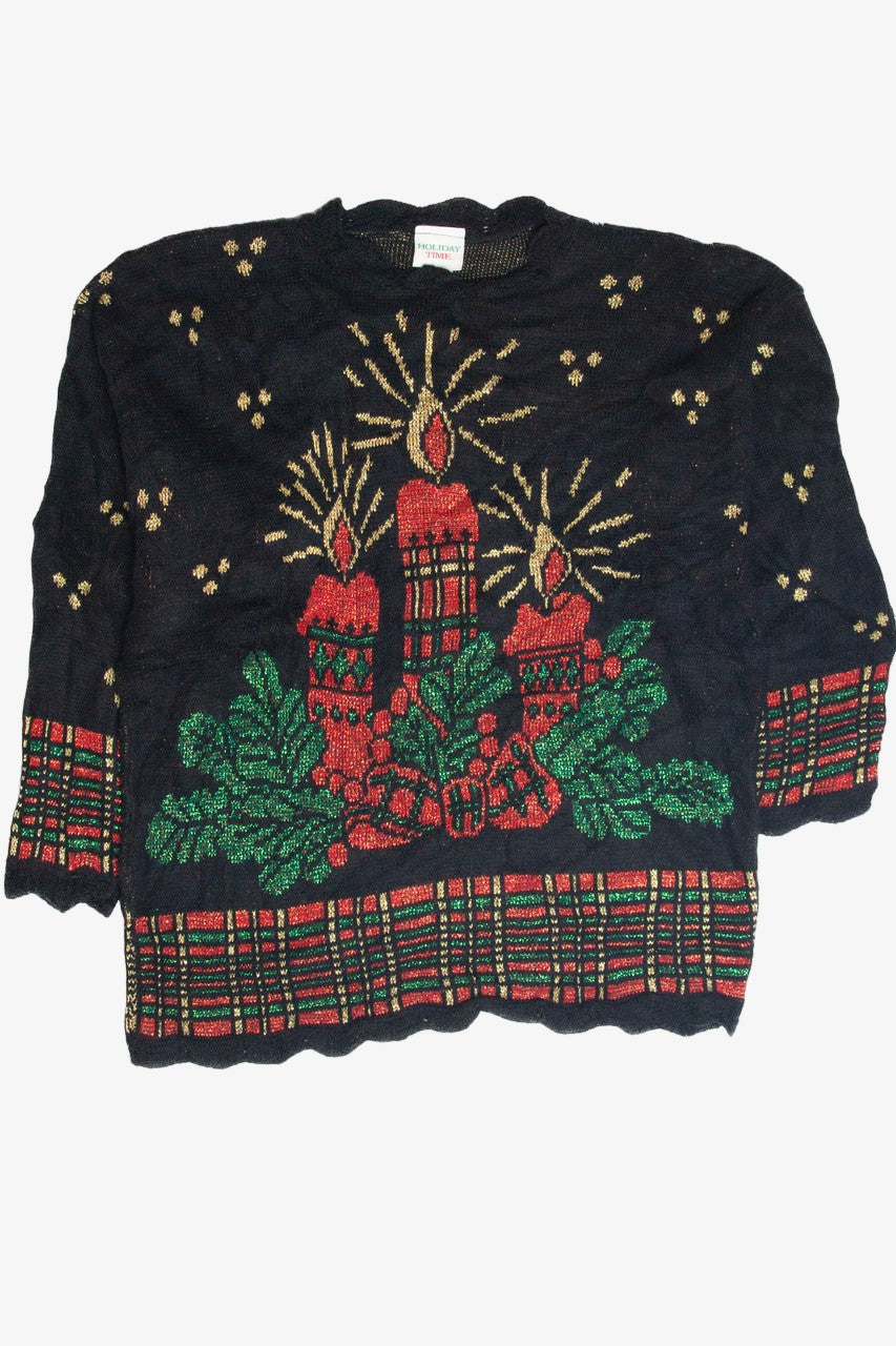 Vintage Black Ugly Christmas Pullover 63284