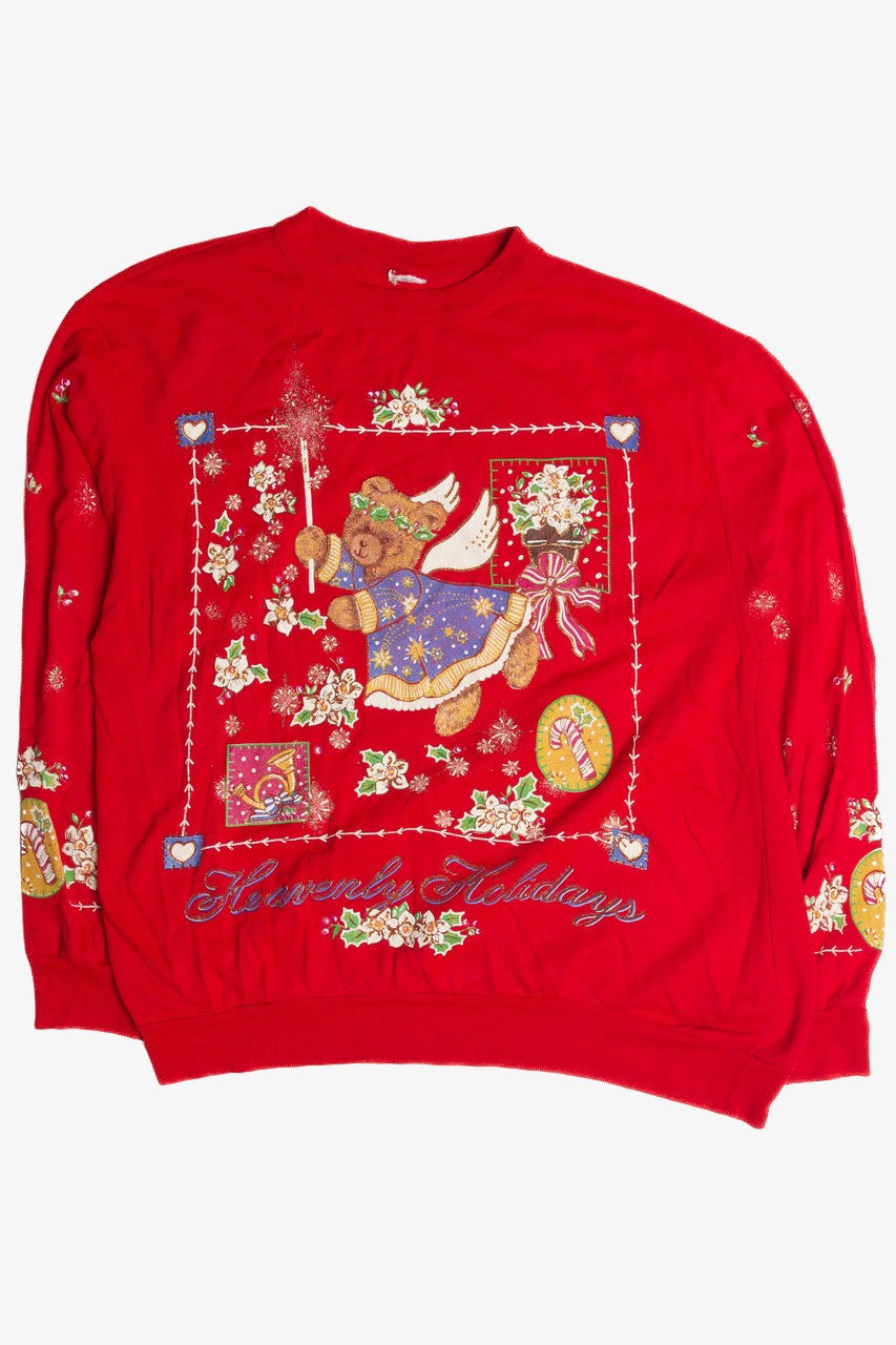 Vintage Red Ugly Christmas Cardigan 62521