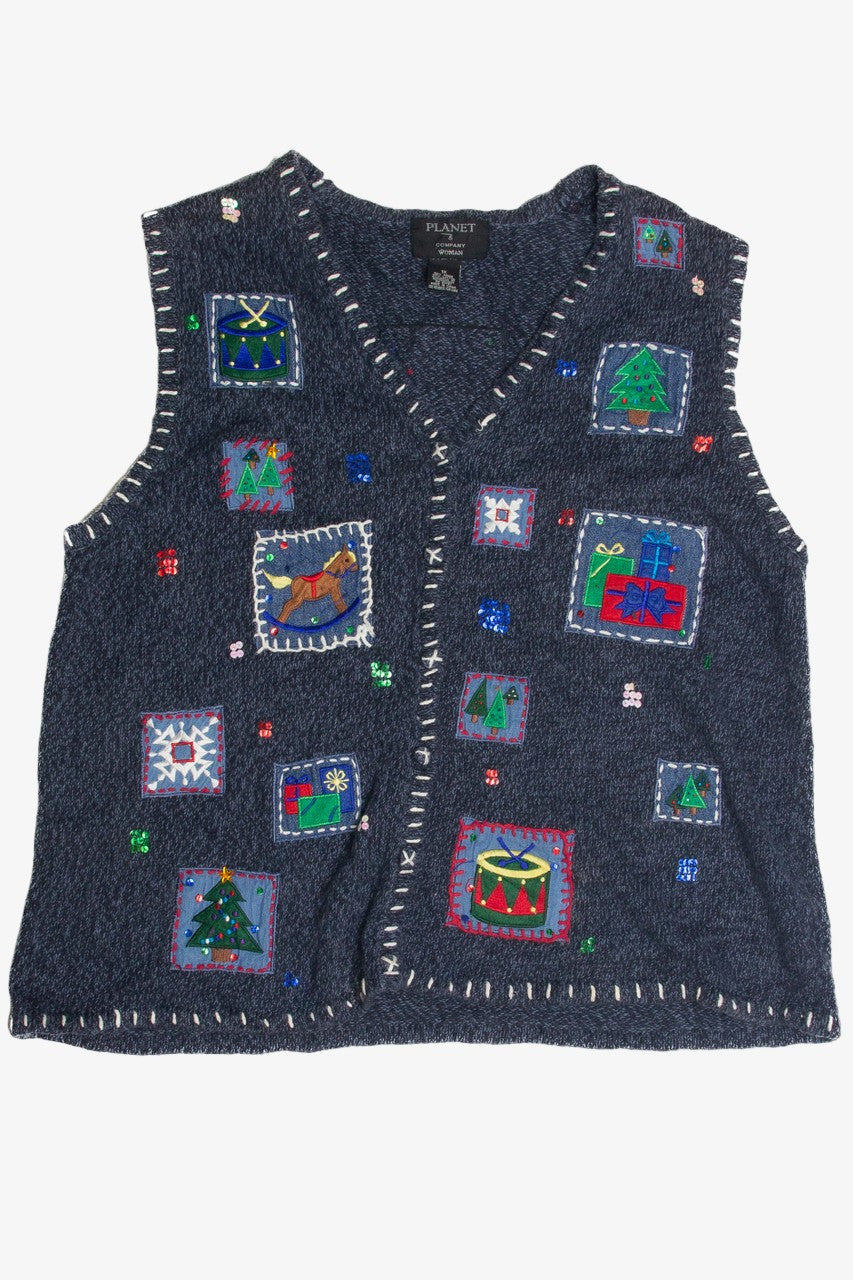 Vintage Ugly Christmas Vest 60973