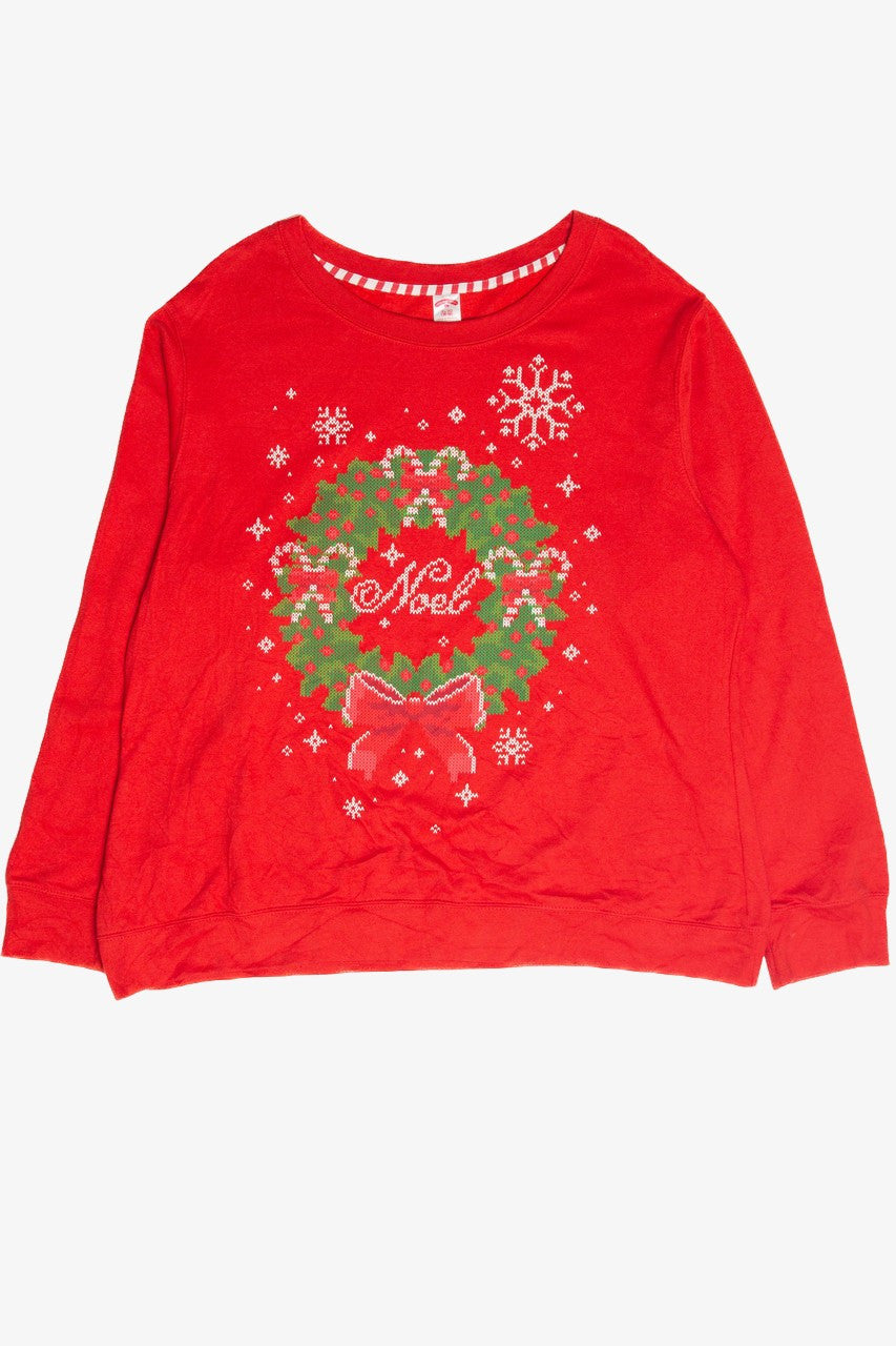 Red "Noel" Holiday Sweatshirt