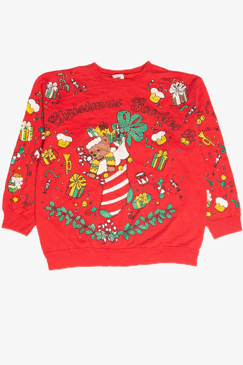 Vintage Red Holiday Sweatshirt 63064