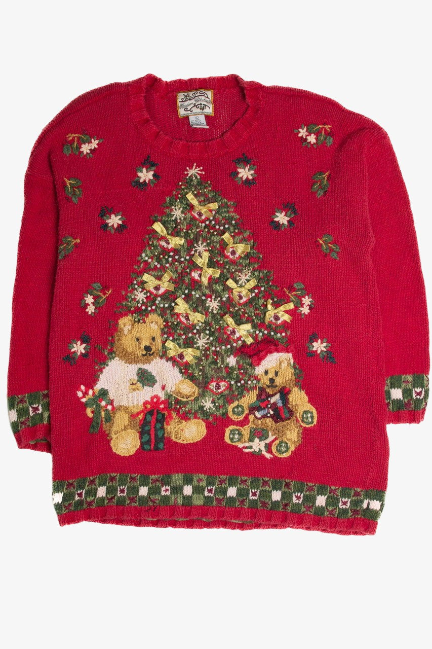 Vintage Red Ugly Christmas Sweater 62696