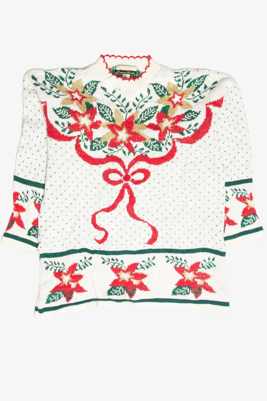 Vintage White Ugly Christmas Pullover 63196