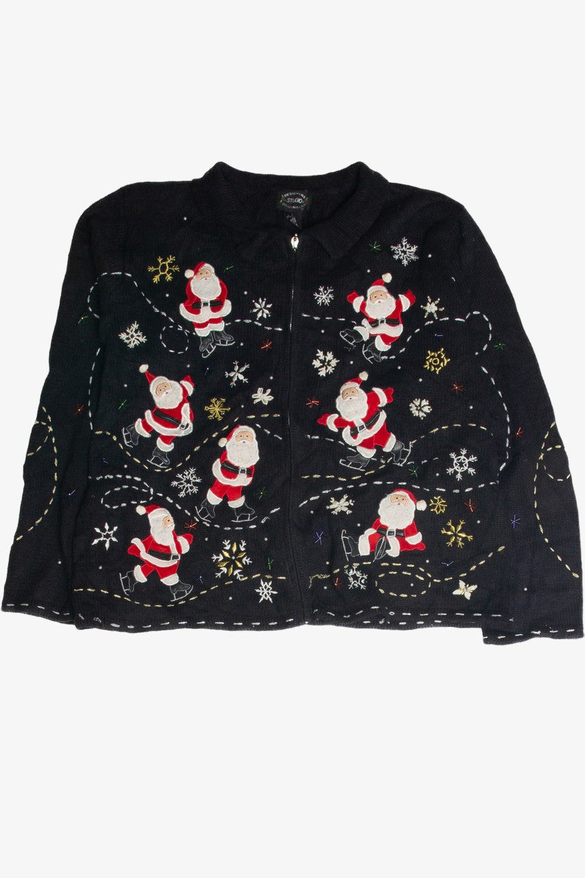 Vintage Black Ugly Christmas Cardigan 59913