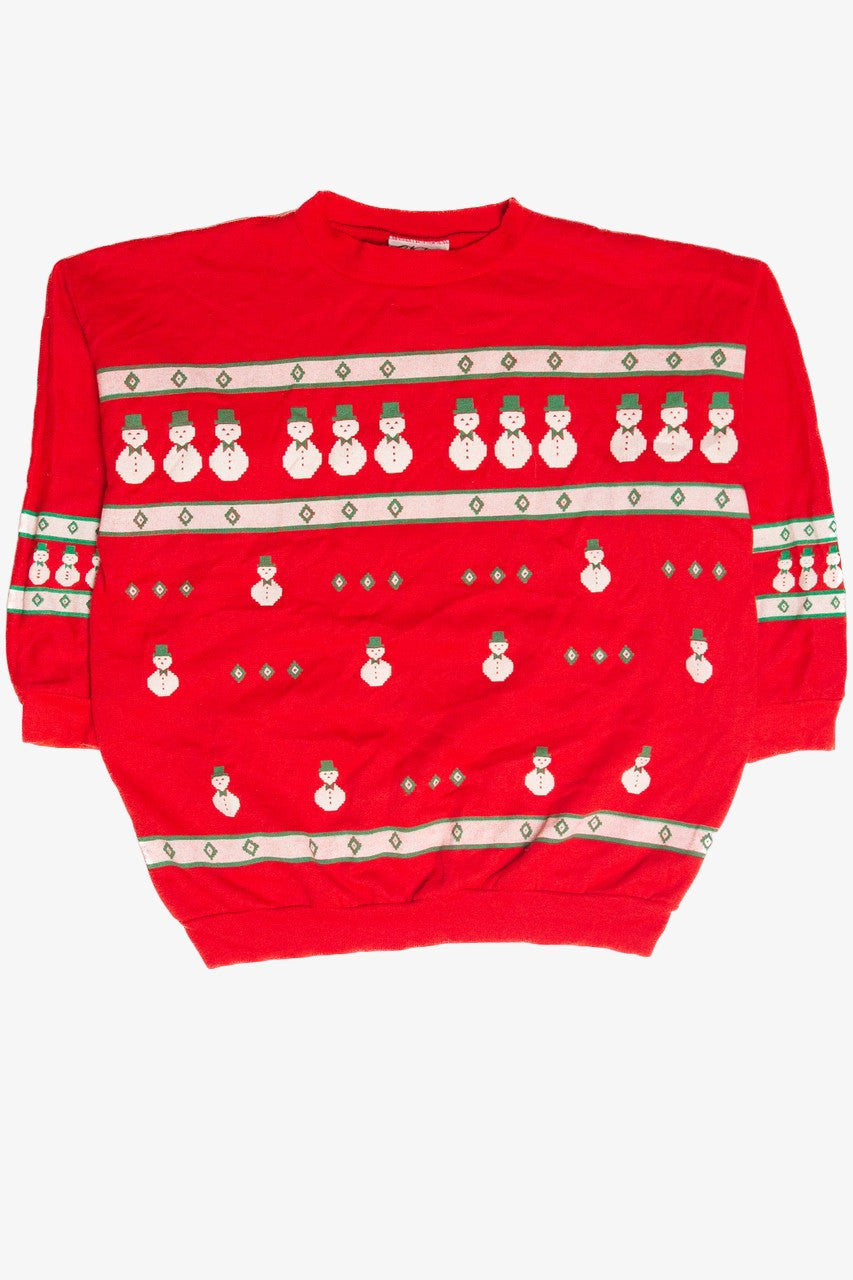Vintage Red Holiday Sweatshirt 63067