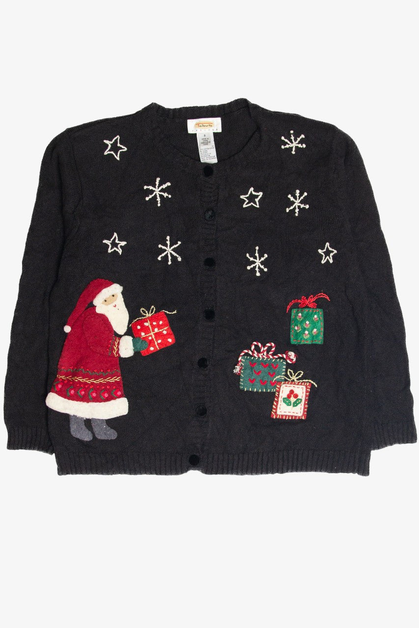 Vintage Black Ugly Christmas Cardigan 63136