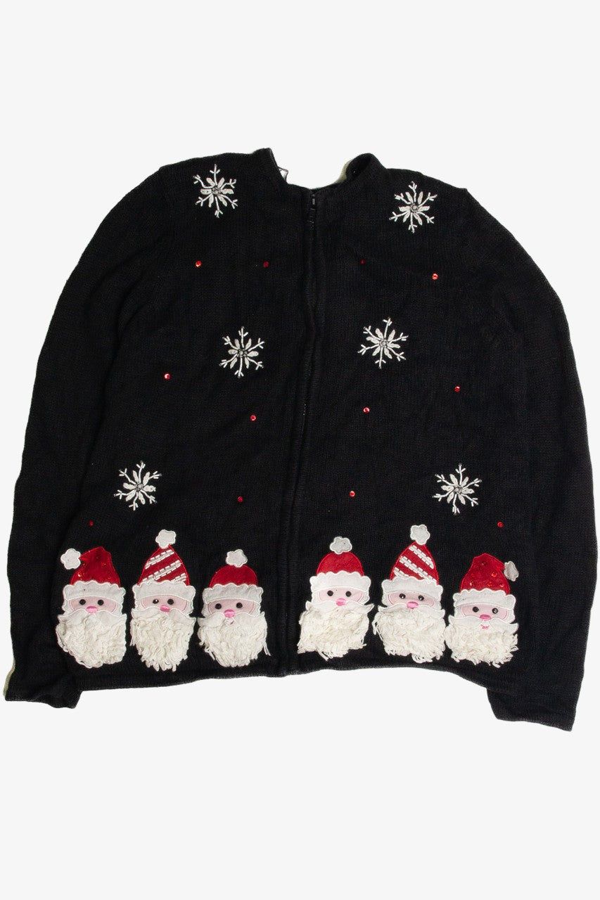 Vintage Black Ugly Christmas Cardigan 59672